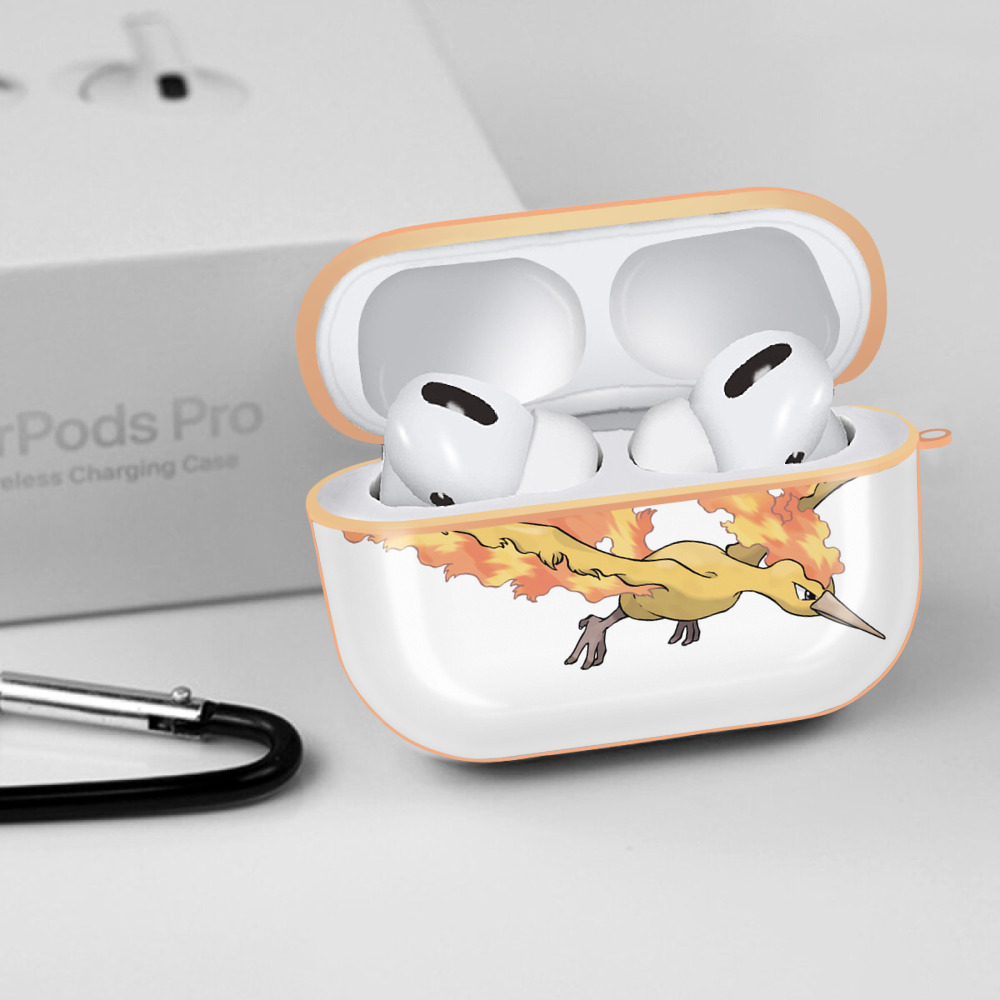 ポケットモンスター Pokémon 【AirPods Pro用】ハードシェル保護ケース｜耐衝撃・防指紋・カラビナ付き商品仕様