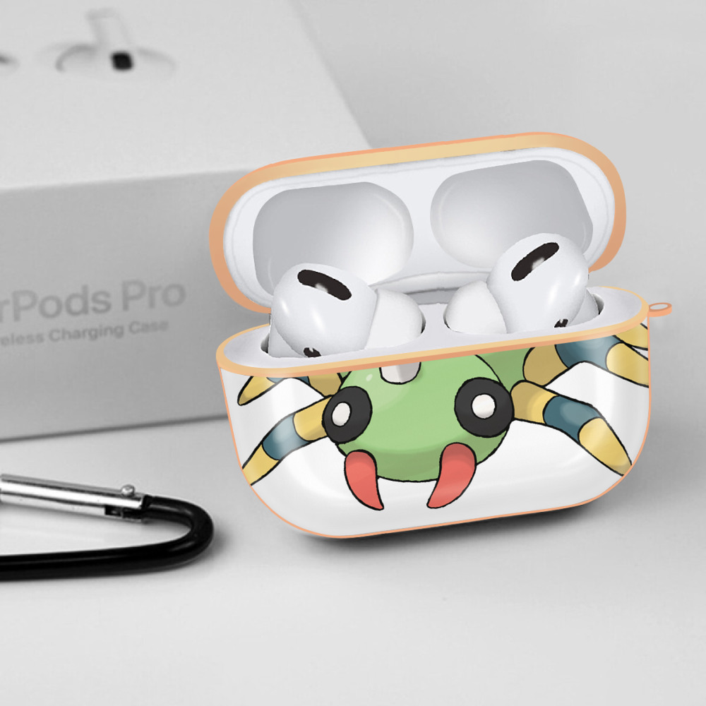 ポケットモンスター Pokémon 【AirPods Pro用】ハードシェル保護ケース｜耐衝撃・防指紋・カラビナ付き商品仕様