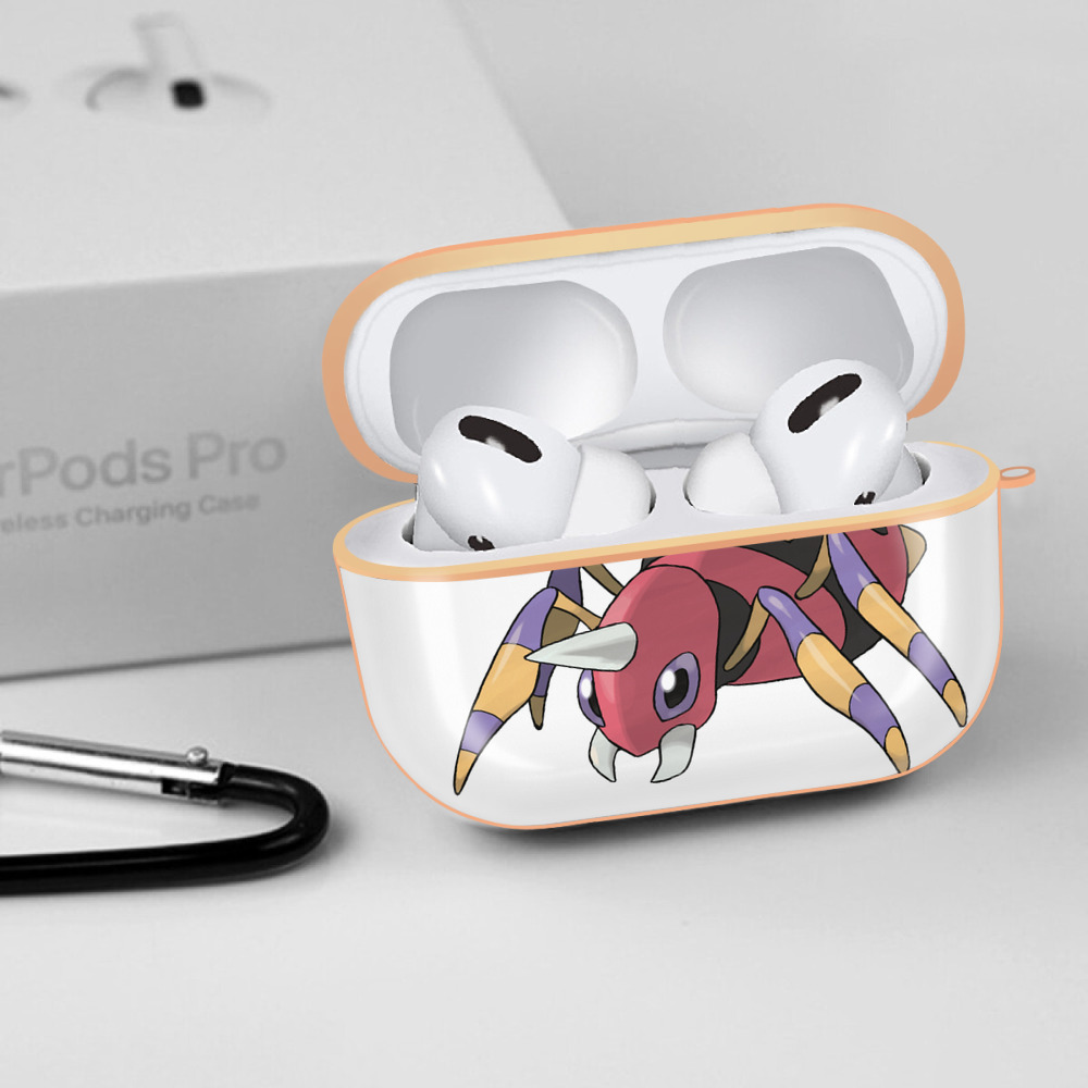 ポケットモンスター Pokémon 【AirPods Pro用】ハードシェル保護ケース｜耐衝撃・防指紋・カラビナ付き商品仕様