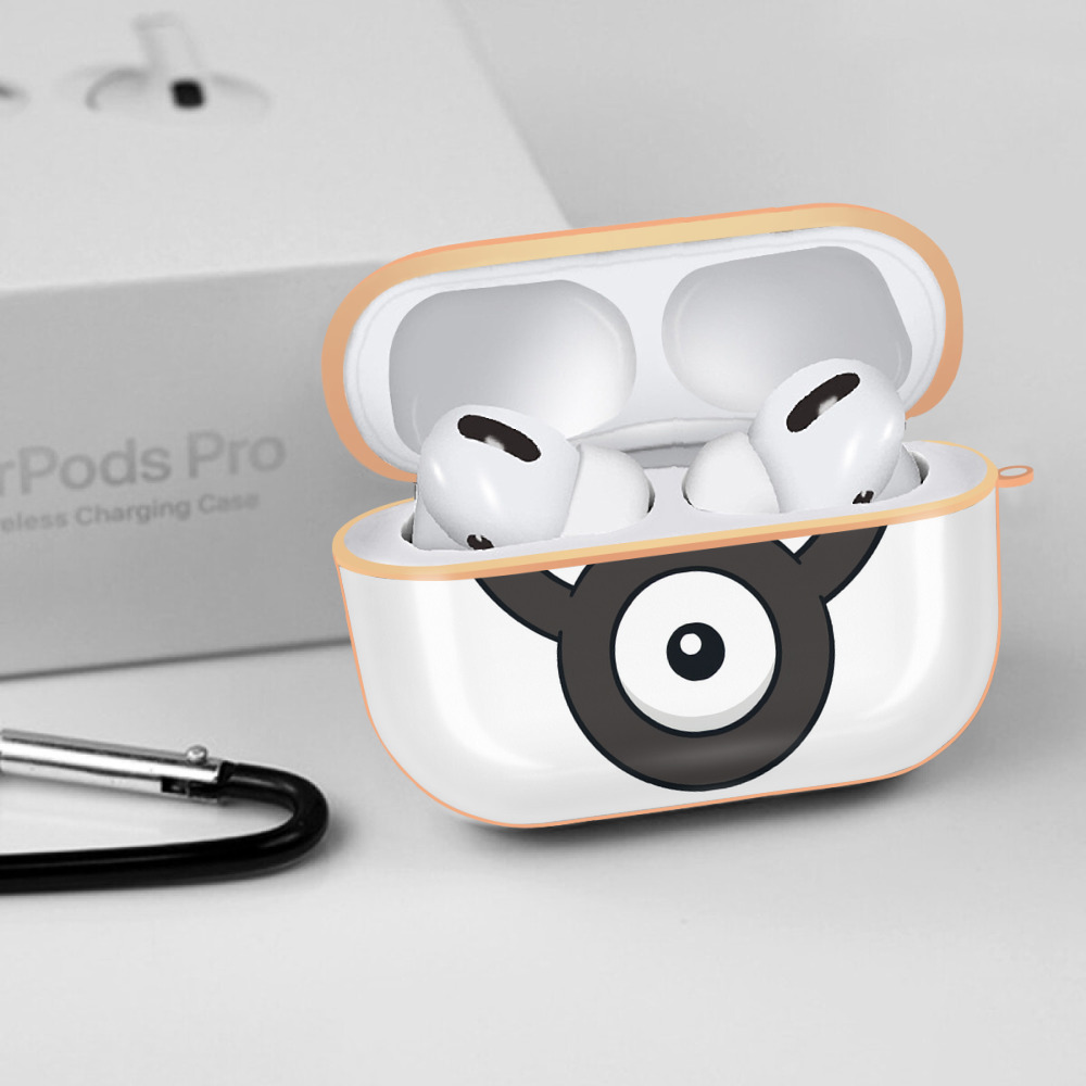 ポケットモンスター Pokémon 【AirPods Pro用】ハードシェル保護ケース｜耐衝撃・防指紋・カラビナ付き商品仕様
