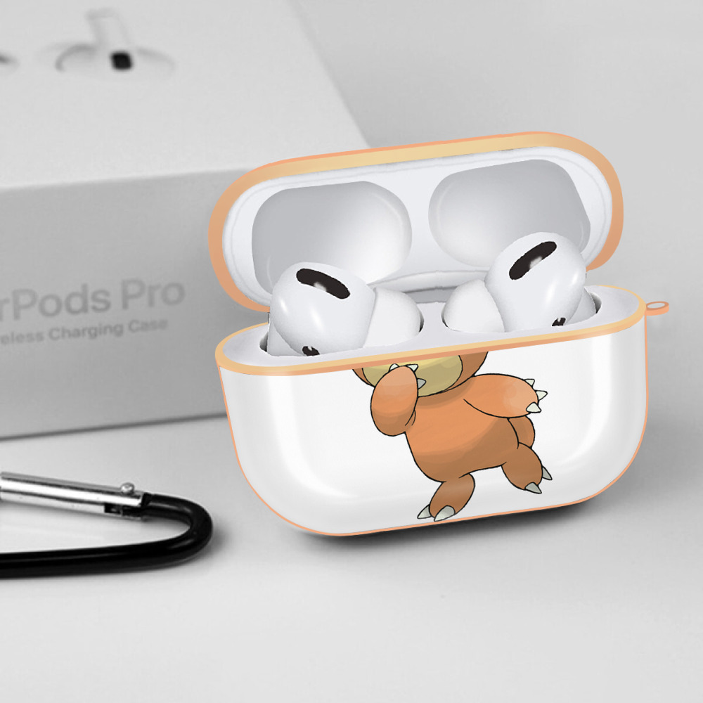 ポケットモンスター Pokémon 【AirPods Pro用】ハードシェル保護ケース｜耐衝撃・防指紋・カラビナ付き商品仕様