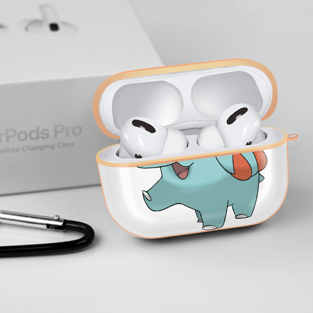ポケットモンスター Pokémon 【AirPods Pro用】ハードシェル保護ケース｜耐衝撃・防指紋・カラビナ付き商品仕様