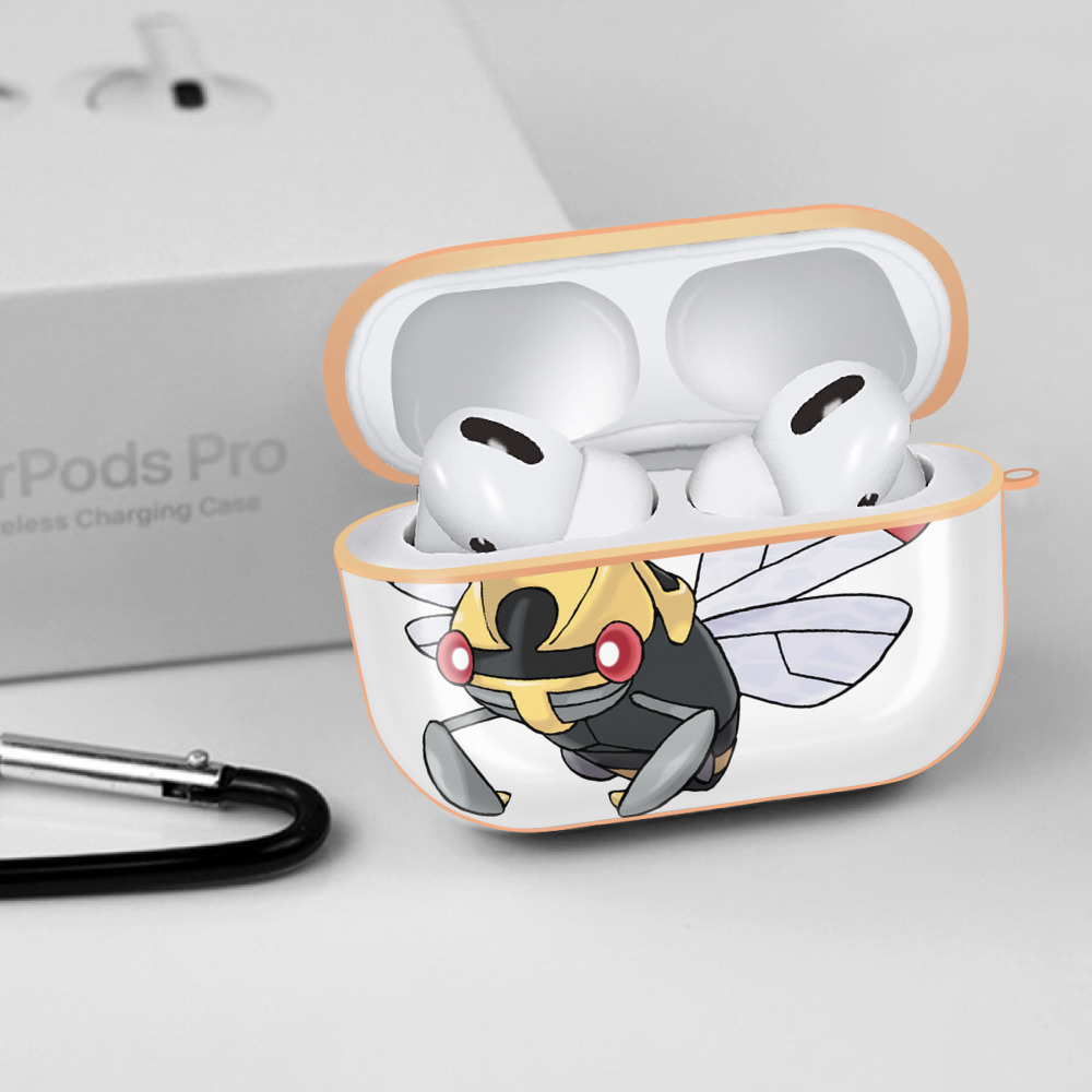 ポケットモンスター Pokémon 【AirPods Pro用】ハードシェル保護ケース｜耐衝撃・防指紋・カラビナ付き商品仕様