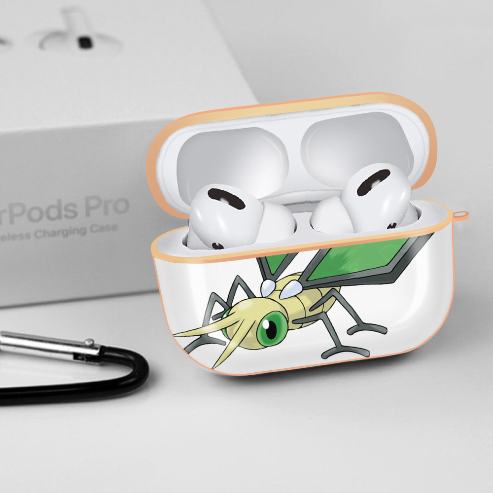 ポケットモンスター Pokémon 【AirPods Pro用】ハードシェル保護ケース｜耐衝撃・防指紋・カラビナ付き商品仕様