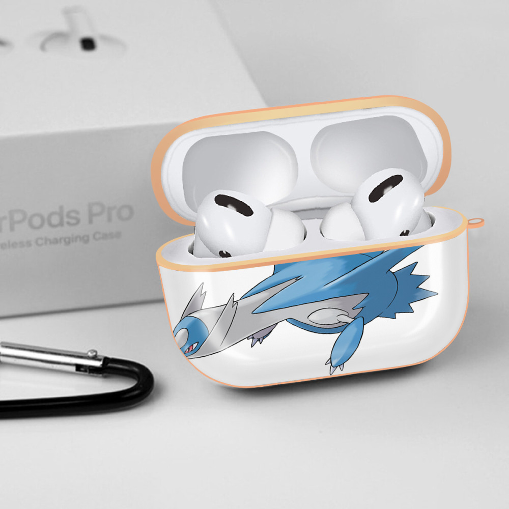 ポケットモンスター Pokémon 【AirPods Pro用】ハードシェル保護ケース｜耐衝撃・防指紋・カラビナ付き商品仕様