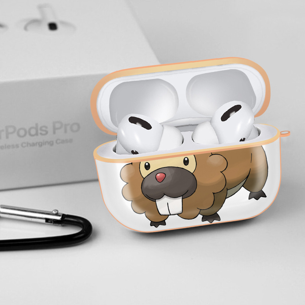 ポケットモンスター Pokémon 【AirPods Pro用】ハードシェル保護ケース｜耐衝撃・防指紋・カラビナ付き商品仕様