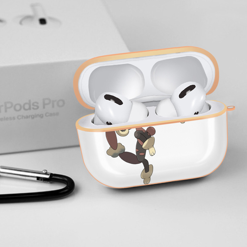 ポケットモンスター Pokémon 【AirPods Pro用】ハードシェル保護ケース｜耐衝撃・防指紋・カラビナ付き商品仕様