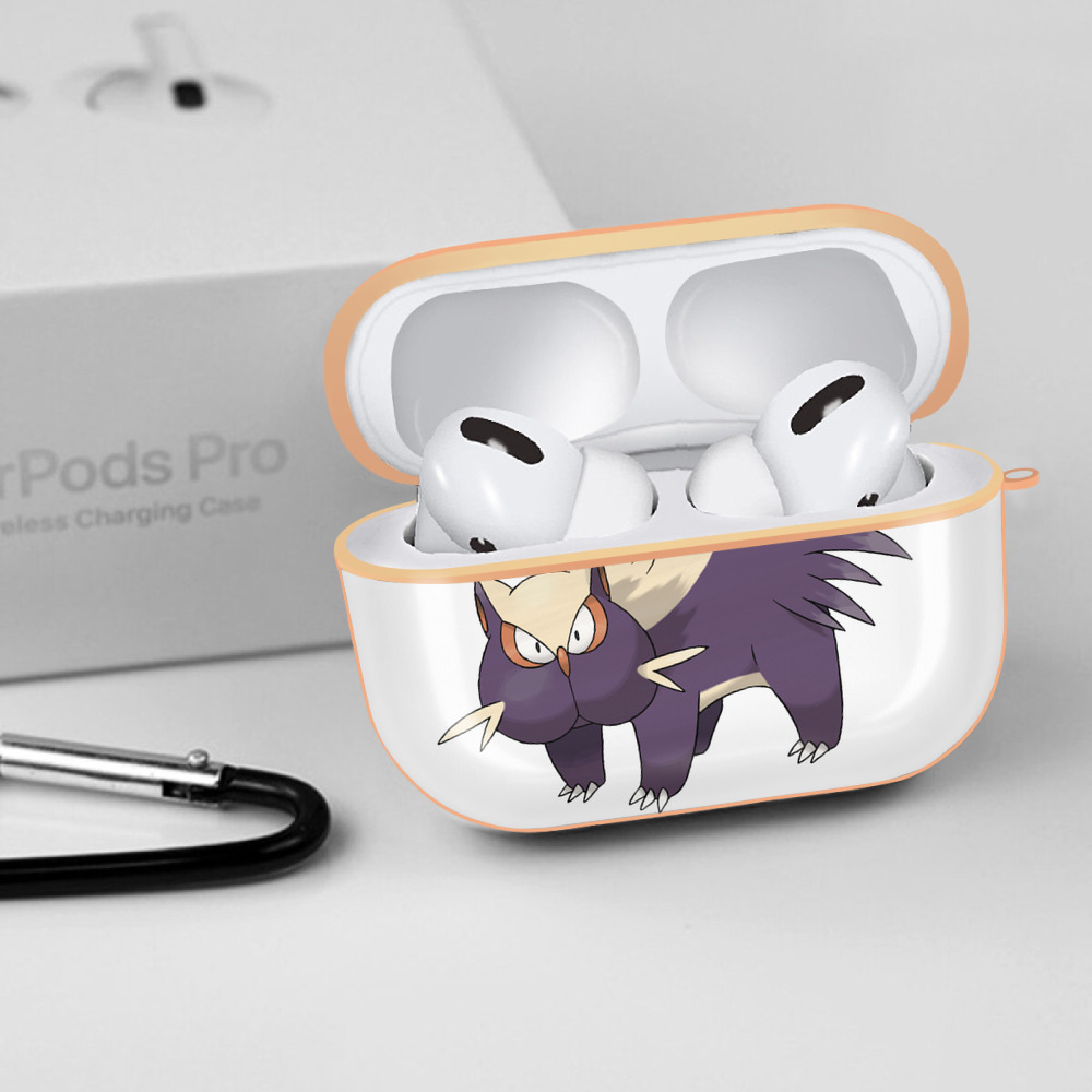 ポケットモンスター Pokémon 【AirPods Pro用】ハードシェル保護ケース｜耐衝撃・防指紋・カラビナ付き商品仕様