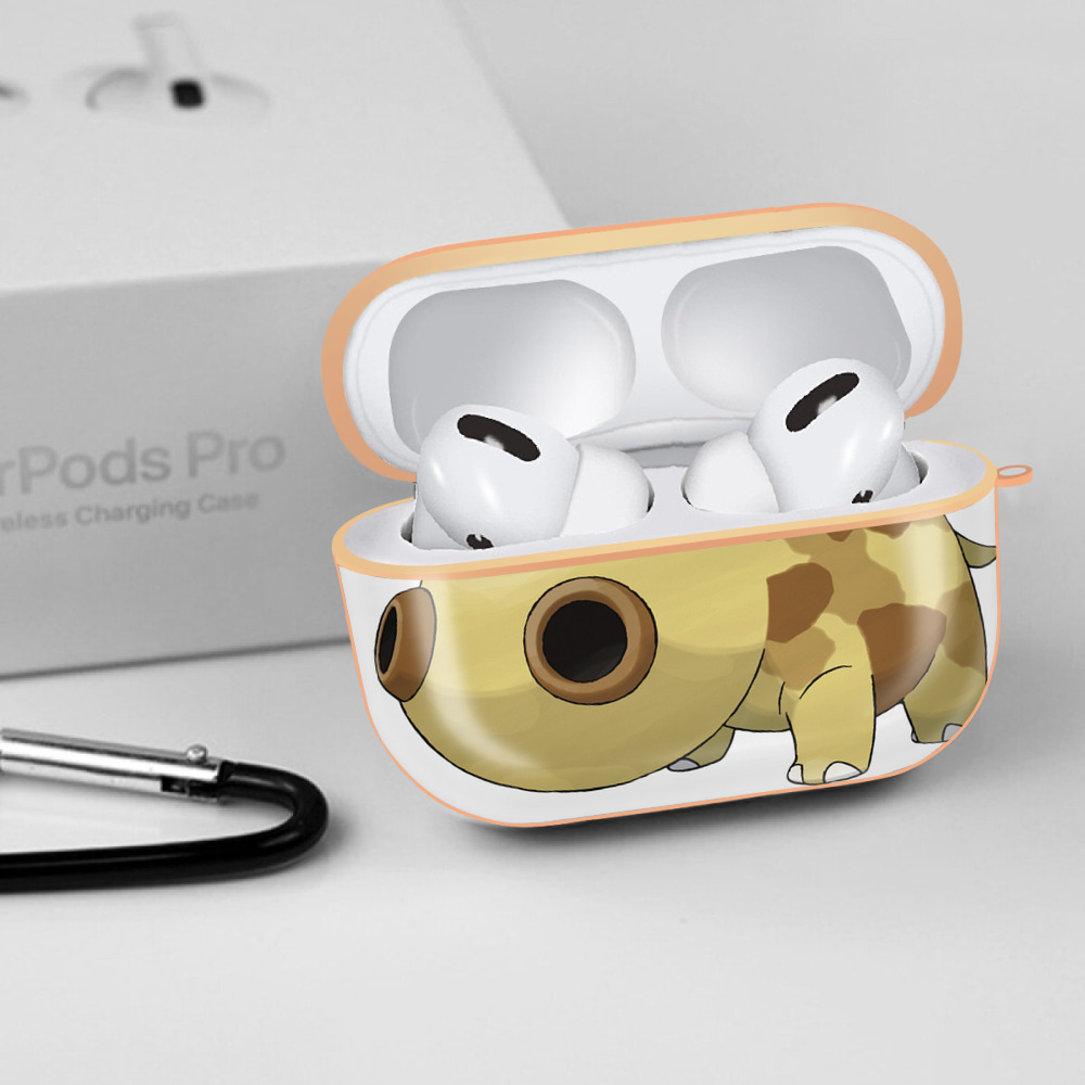 ポケットモンスター Pokémon 【AirPods Pro用】ハードシェル保護ケース｜耐衝撃・防指紋・カラビナ付き商品仕様