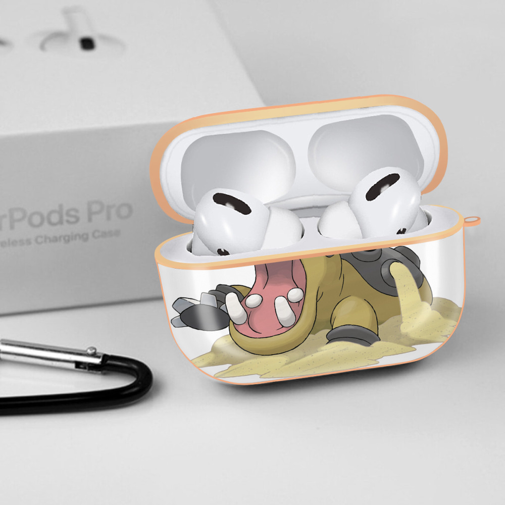 ポケットモンスター Pokémon 【AirPods Pro用】ハードシェル保護ケース｜耐衝撃・防指紋・カラビナ付き商品仕様