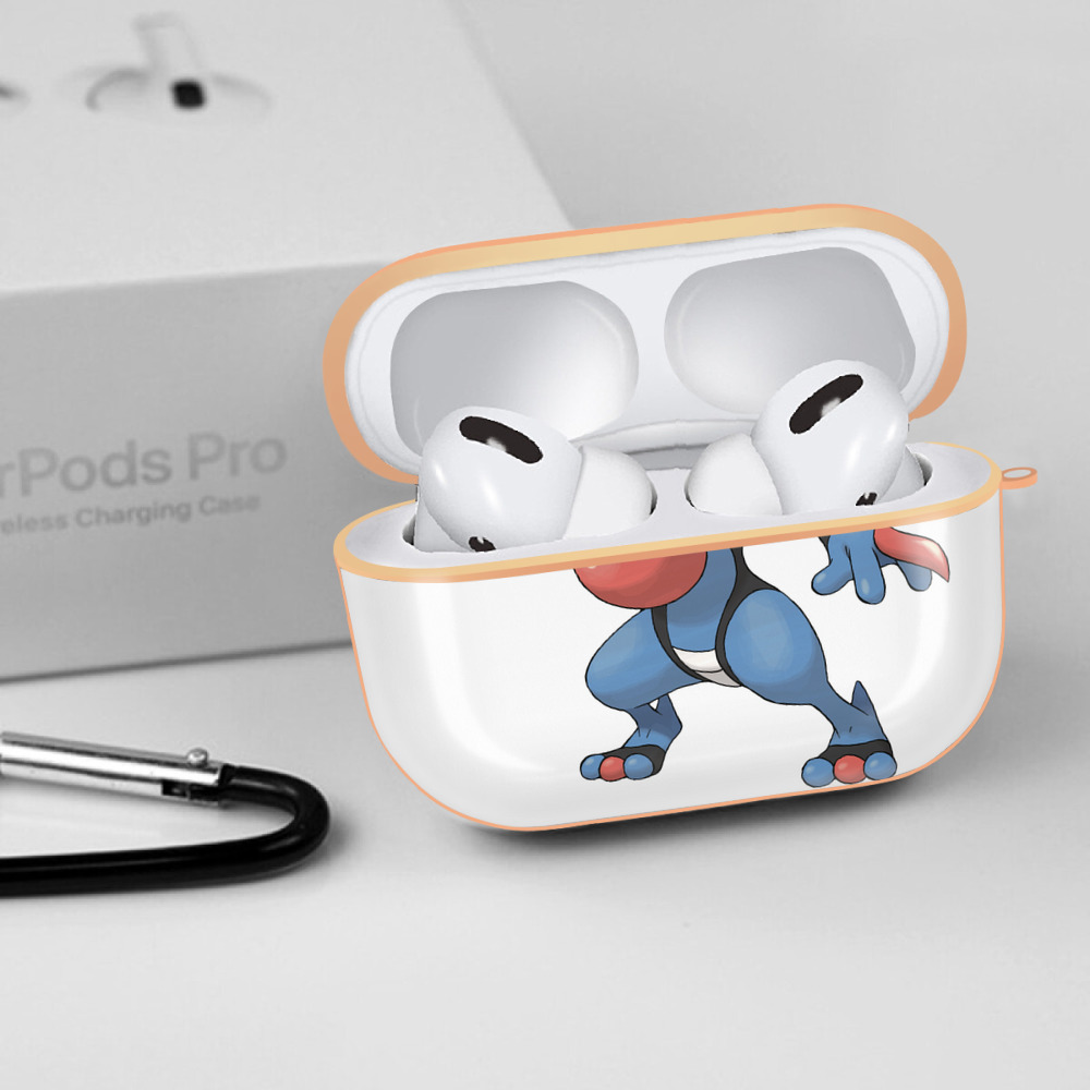 ポケットモンスター Pokémon 【AirPods Pro用】ハードシェル保護ケース｜耐衝撃・防指紋・カラビナ付き商品仕様