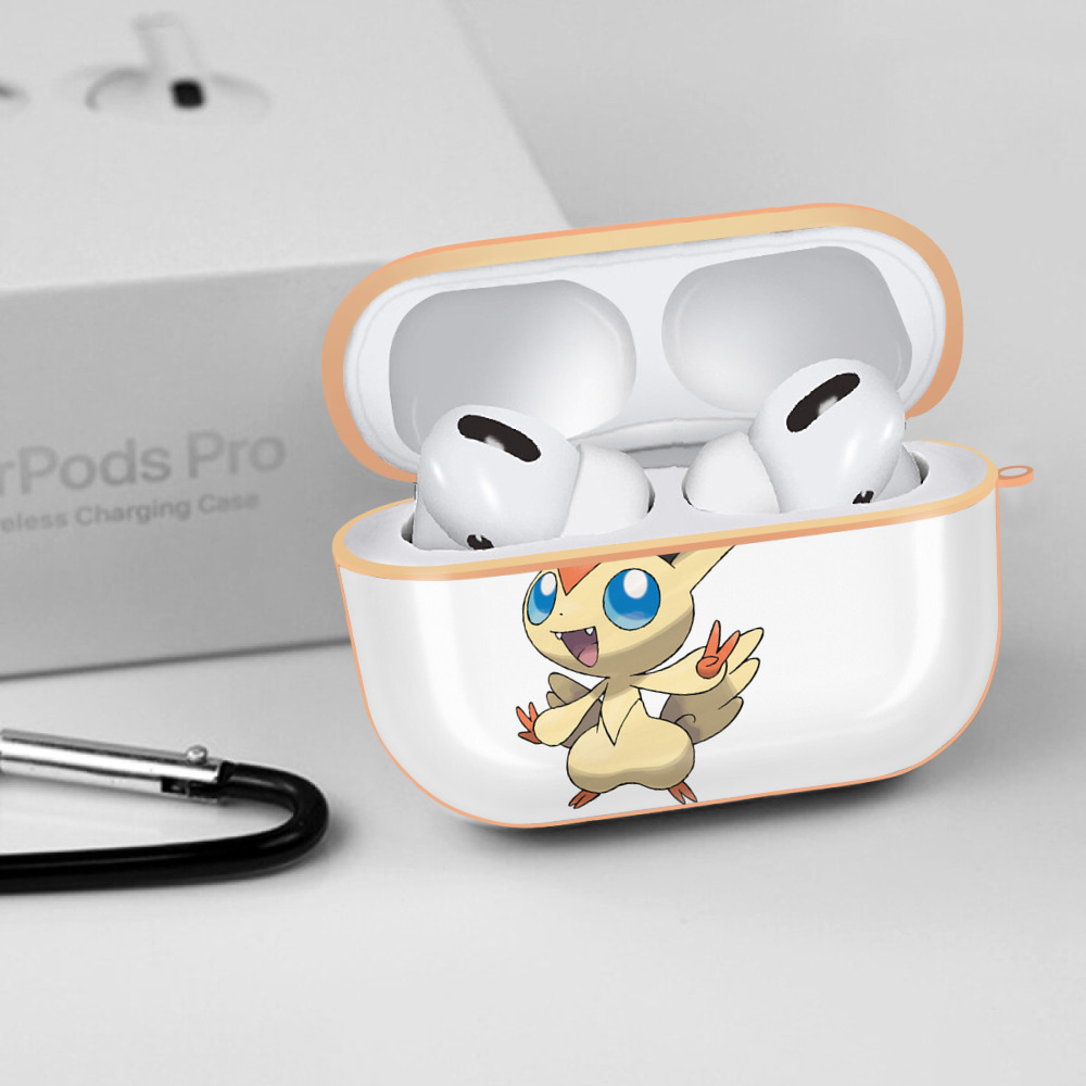 ポケットモンスター Pokémon 【AirPods Pro用】ハードシェル保護ケース｜耐衝撃・防指紋・カラビナ付き商品仕様