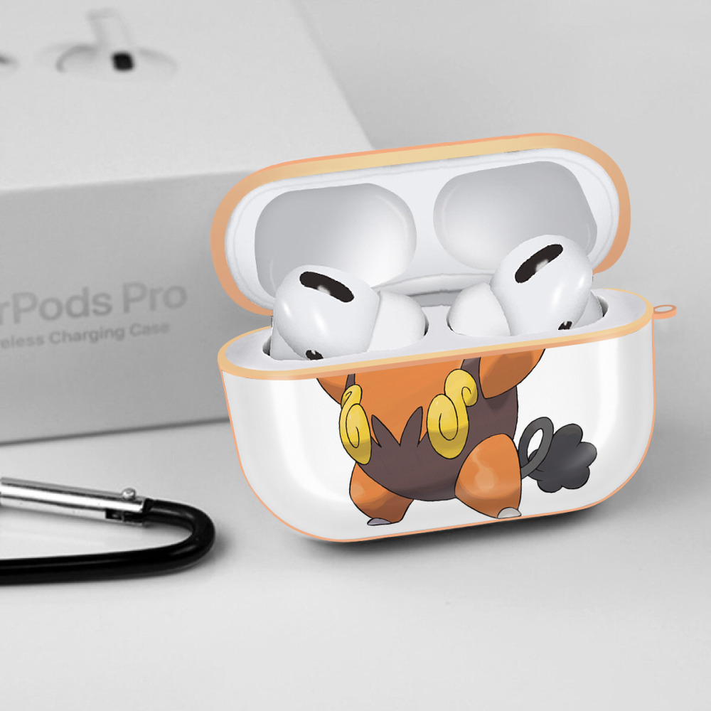 ポケットモンスター Pokémon 【AirPods Pro用】ハードシェル保護ケース｜耐衝撃・防指紋・カラビナ付き商品仕様