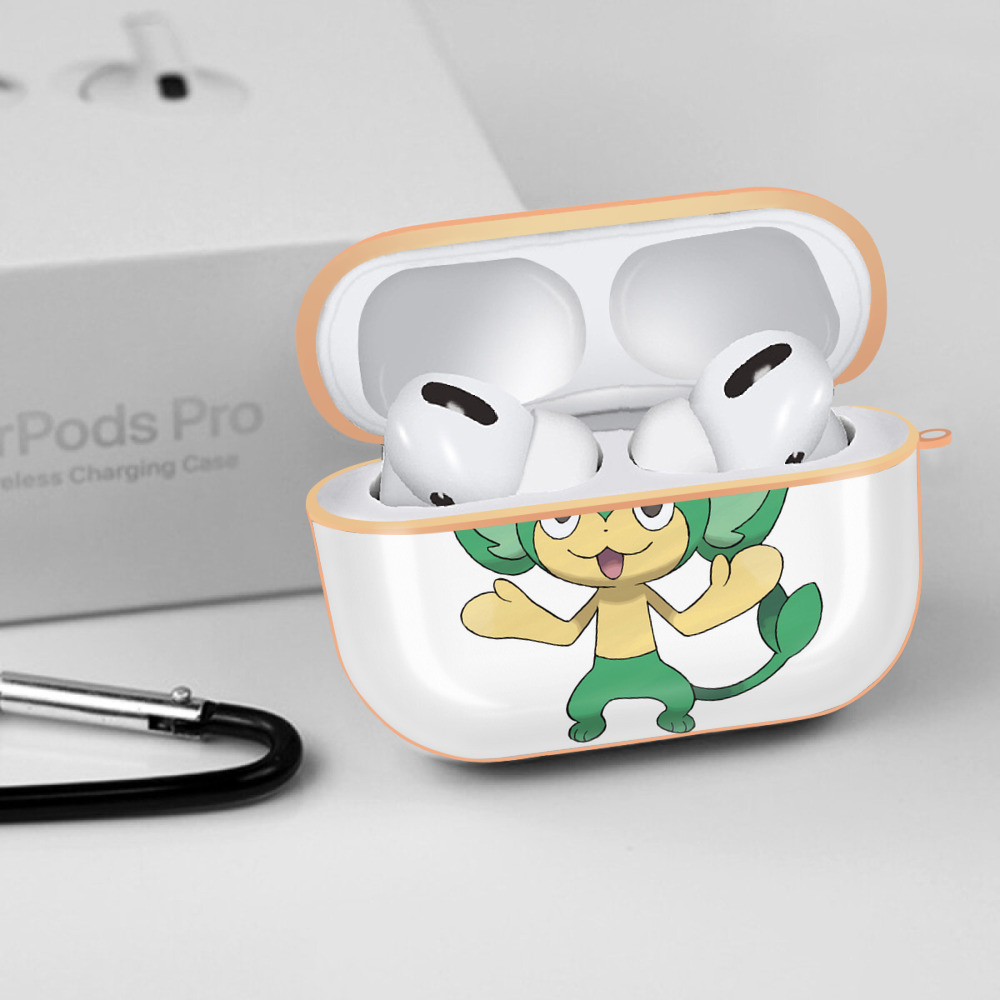 ポケットモンスター Pokémon 【AirPods Pro用】ハードシェル保護ケース｜耐衝撃・防指紋・カラビナ付き商品仕様