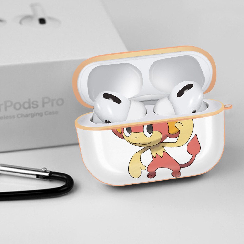 ポケットモンスター Pokémon 【AirPods Pro用】ハードシェル保護ケース｜耐衝撃・防指紋・カラビナ付き商品仕様