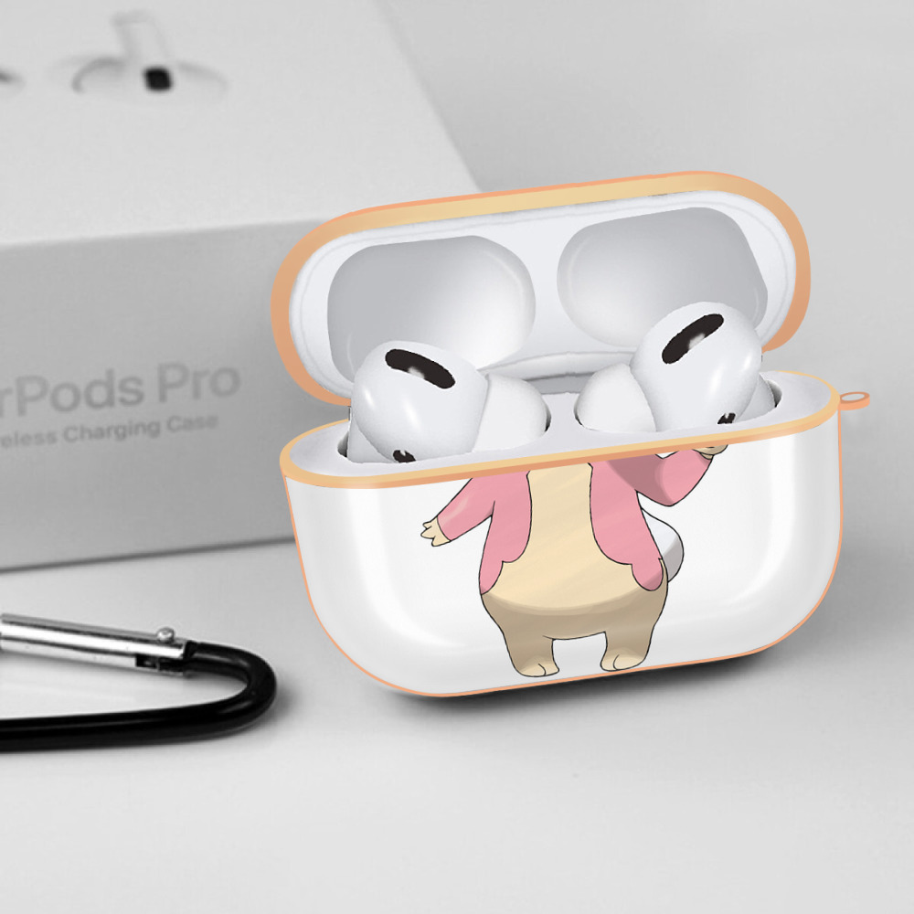ポケットモンスター Pokémon 【AirPods Pro用】ハードシェル保護ケース｜耐衝撃・防指紋・カラビナ付き商品仕様