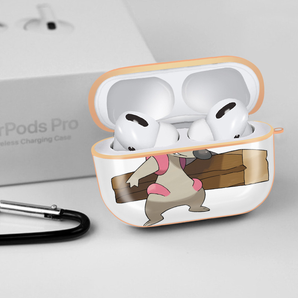 ポケットモンスター Pokémon 【AirPods Pro用】ハードシェル保護ケース｜耐衝撃・防指紋・カラビナ付き商品仕様