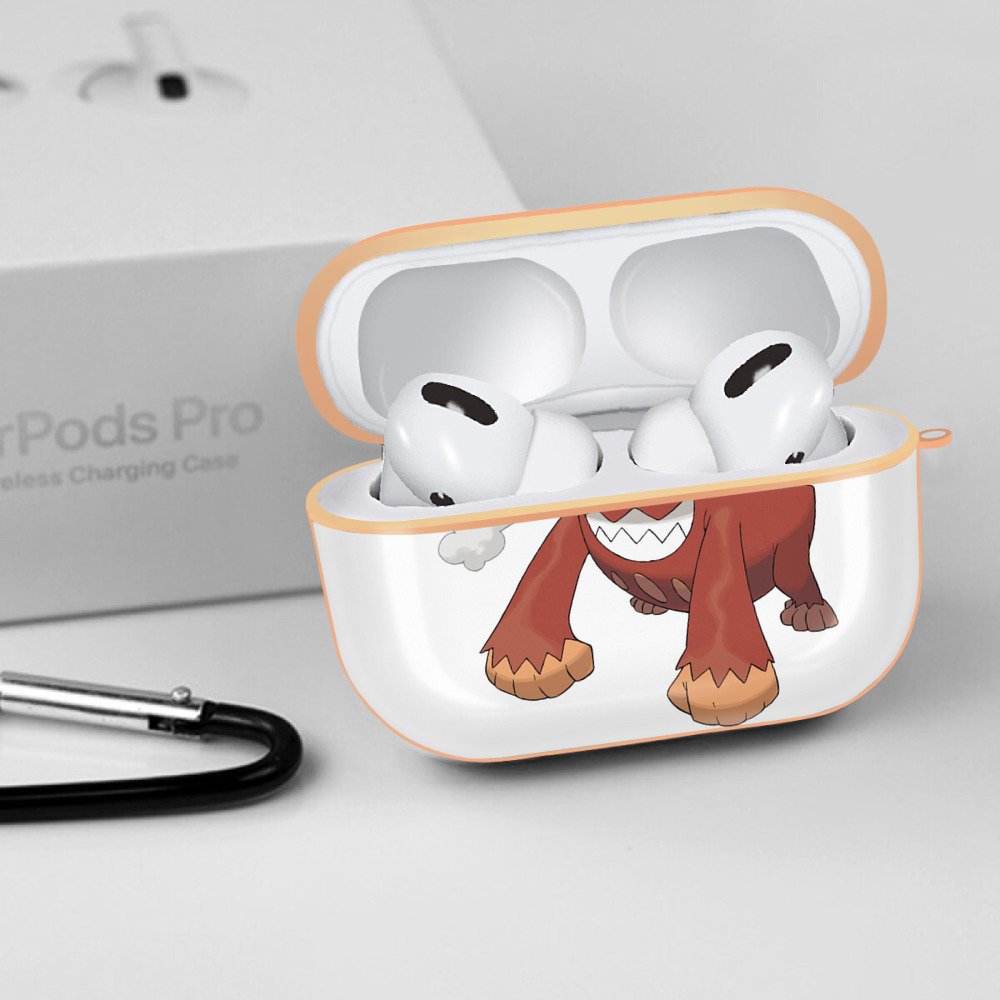 ポケットモンスター Pokémon 【AirPods Pro用】ハードシェル保護ケース｜耐衝撃・防指紋・カラビナ付き商品仕様
