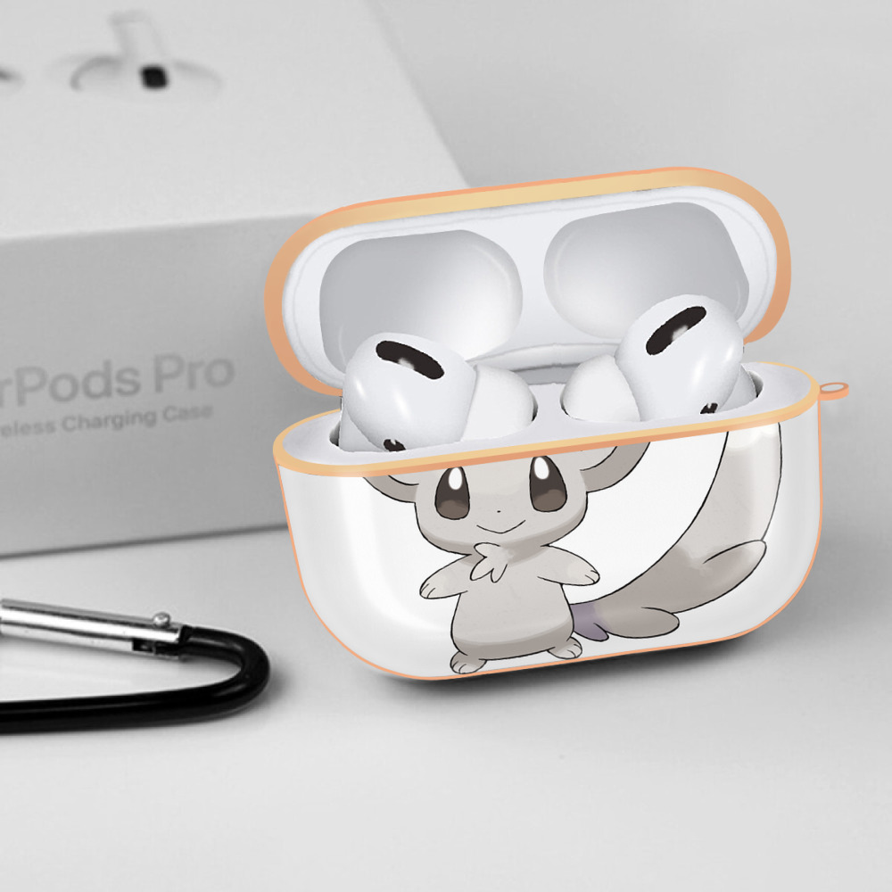 ポケットモンスター Pokémon 【AirPods Pro用】ハードシェル保護ケース｜耐衝撃・防指紋・カラビナ付き商品仕様