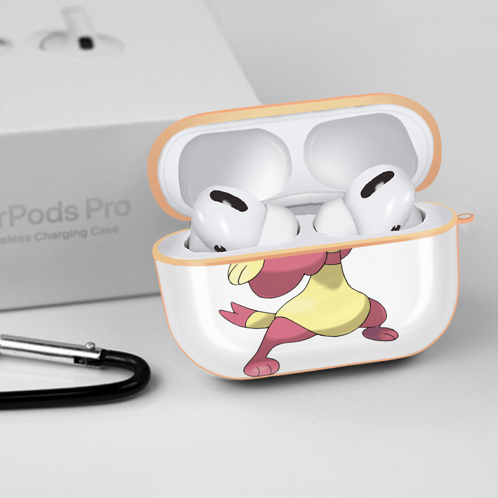 ポケットモンスター Pokémon 【AirPods Pro用】ハードシェル保護ケース｜耐衝撃・防指紋・カラビナ付き商品仕様