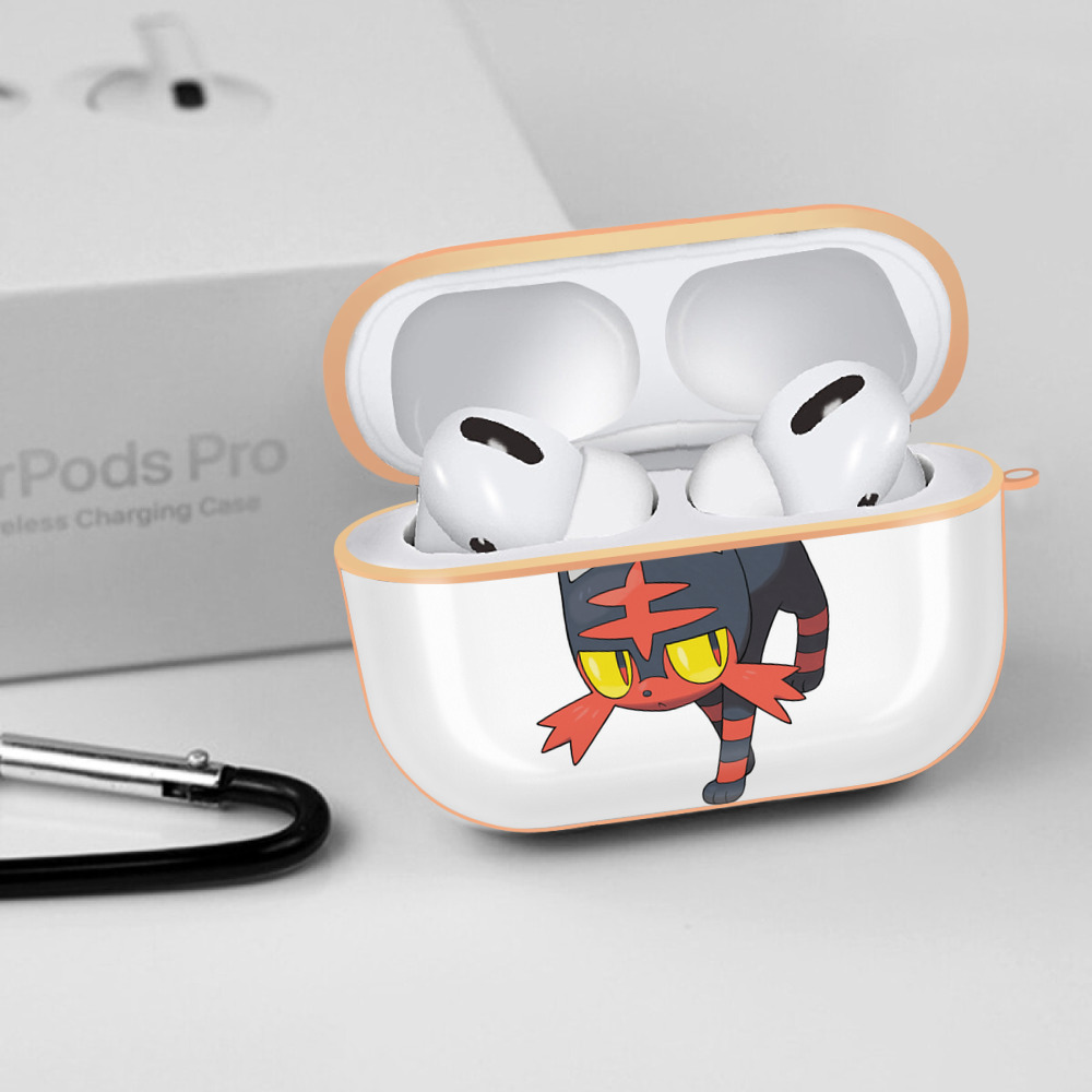 ポケットモンスター Pokémon 【AirPods Pro用】ハードシェル保護ケース｜耐衝撃・防指紋・カラビナ付き商品仕様
