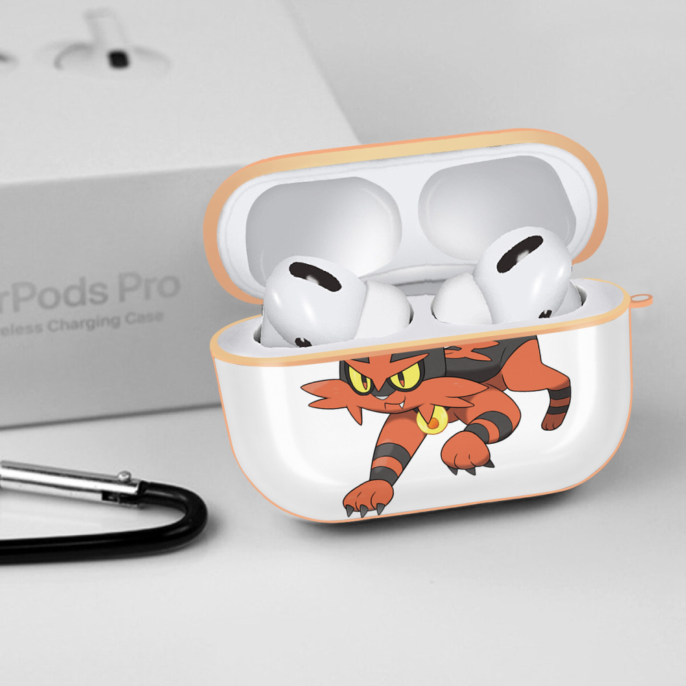 ポケットモンスター Pokémon 【AirPods Pro用】ハードシェル保護ケース｜耐衝撃・防指紋・カラビナ付き商品仕様