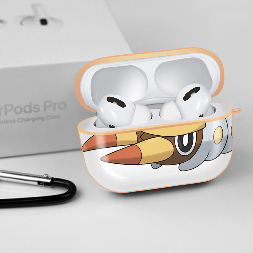 ポケットモンスター Pokémon 【AirPods Pro用】ハードシェル保護ケース｜耐衝撃・防指紋・カラビナ付き商品仕様