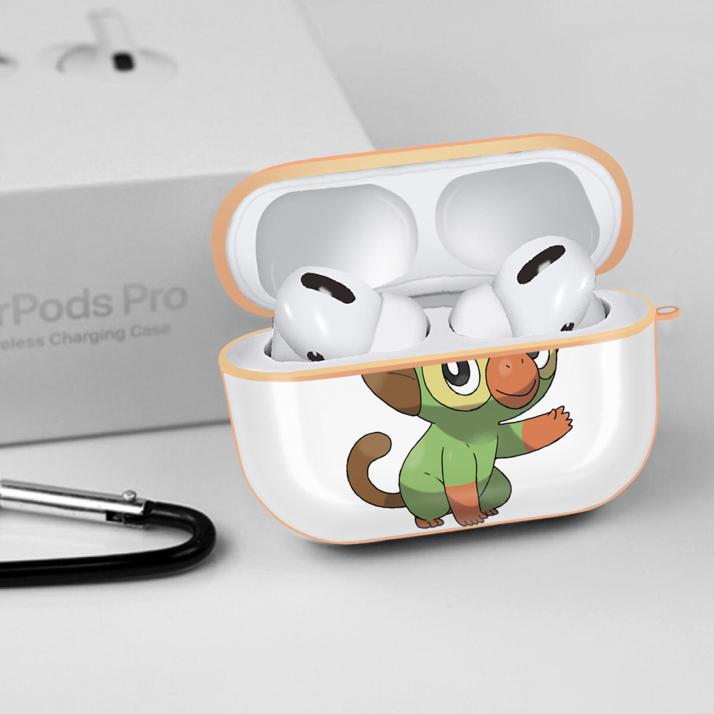 ポケットモンスター Pokémon 【AirPods Pro用】ハードシェル保護ケース｜耐衝撃・防指紋・カラビナ付き商品仕様