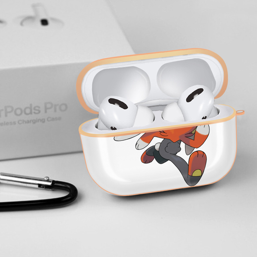 ポケットモンスター Pokémon 【AirPods Pro用】ハードシェル保護ケース｜耐衝撃・防指紋・カラビナ付き商品仕様