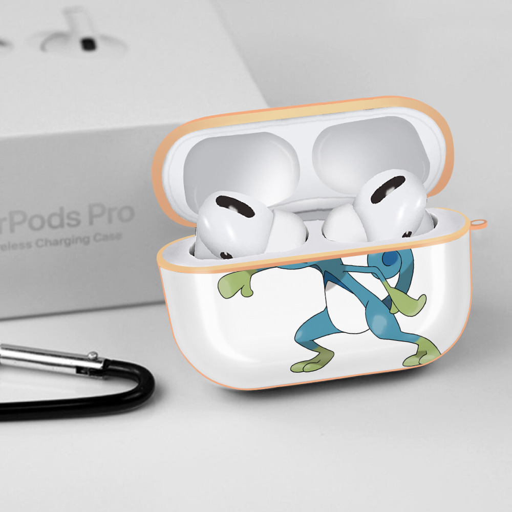 ポケットモンスター Pokémon 【AirPods Pro用】ハードシェル保護ケース｜耐衝撃・防指紋・カラビナ付き商品仕様