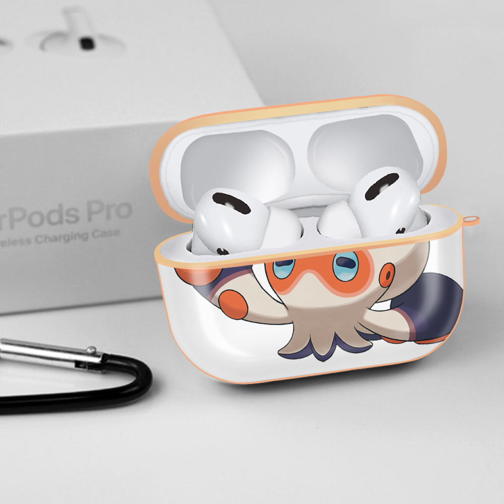ポケットモンスター Pokémon 【AirPods Pro用】ハードシェル保護ケース｜耐衝撃・防指紋・カラビナ付き商品仕様