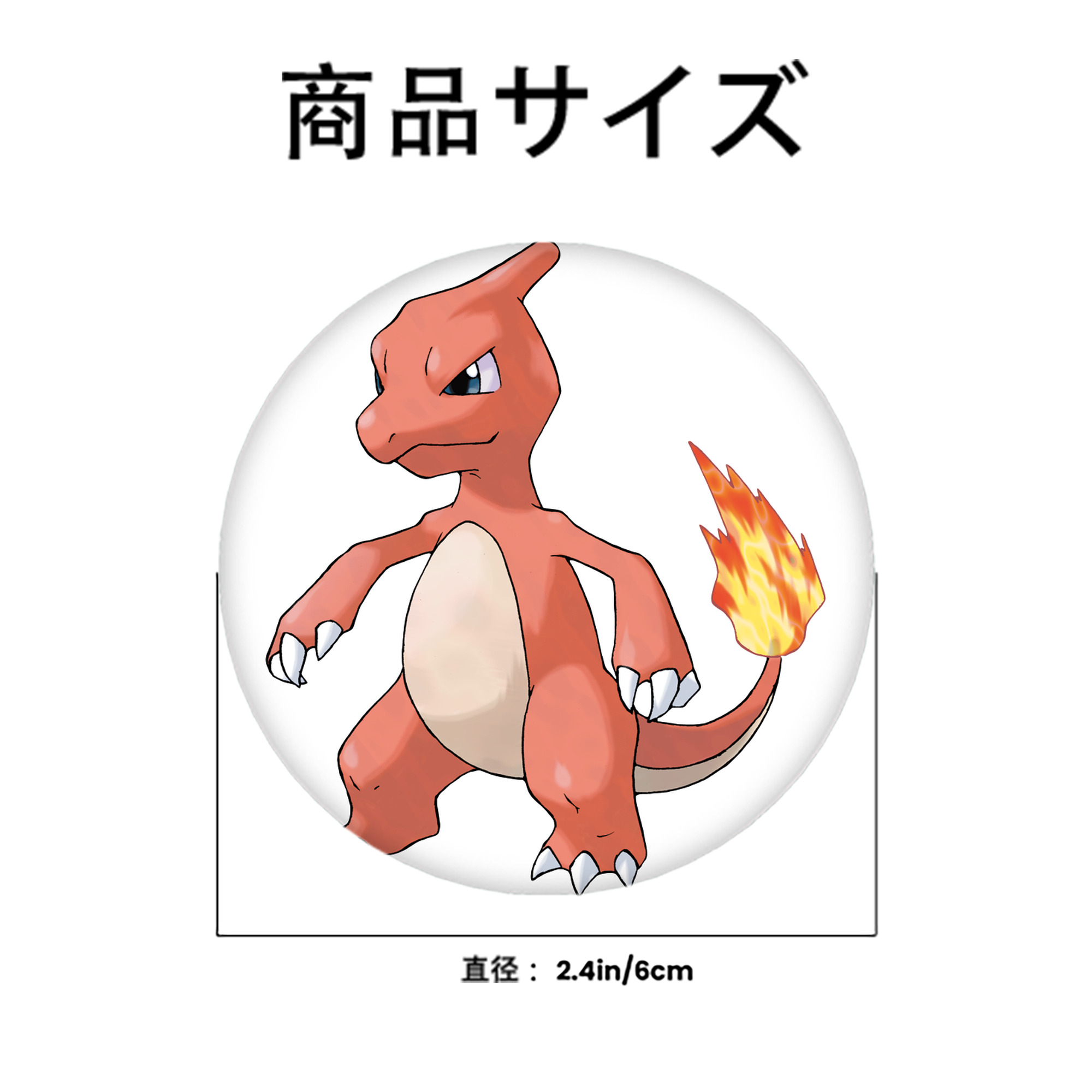 ポケットモンスター Pokémon 6cm 缶バッジ 複数セット
