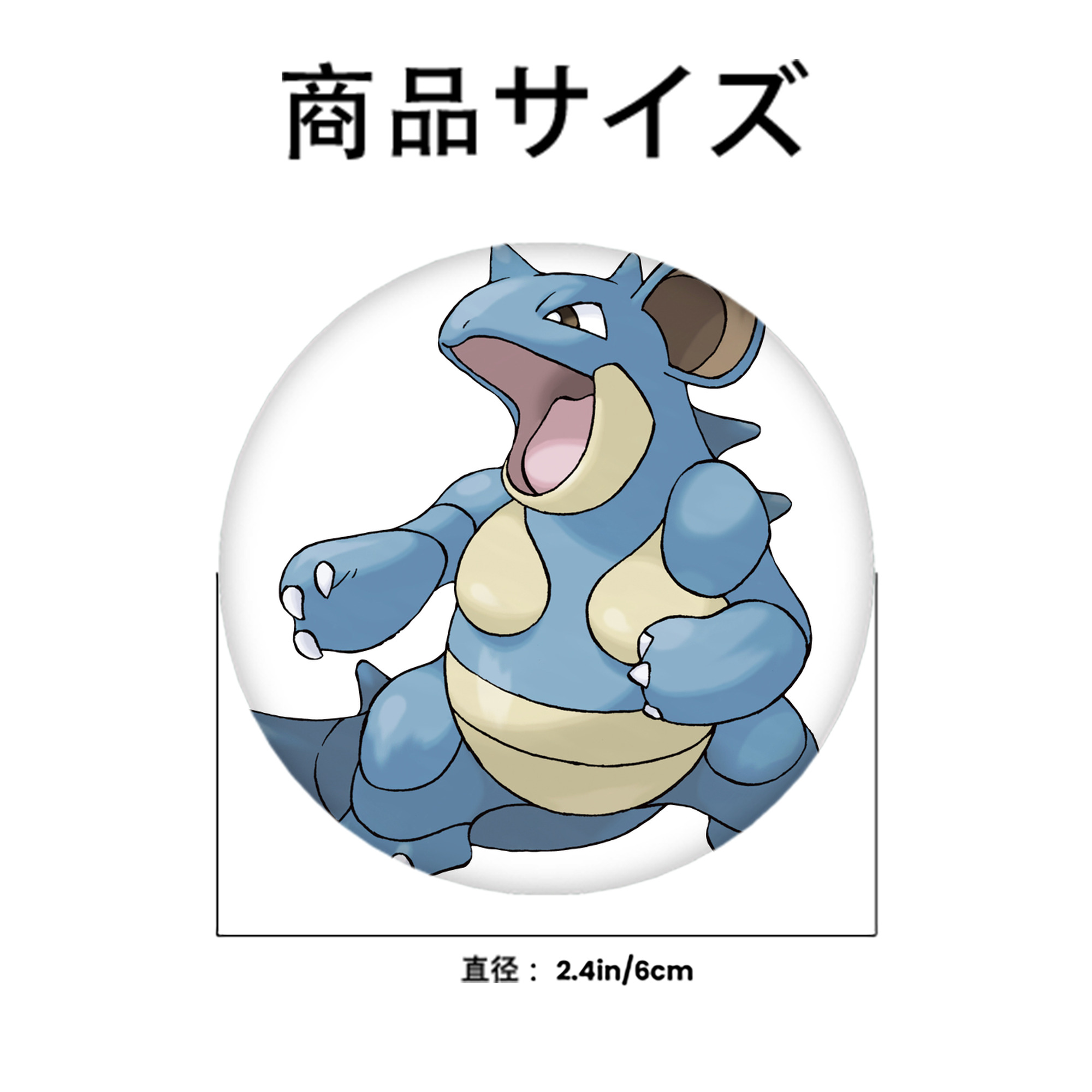 ポケットモンスター Pokémon 6cm 缶バッジ 複数セット