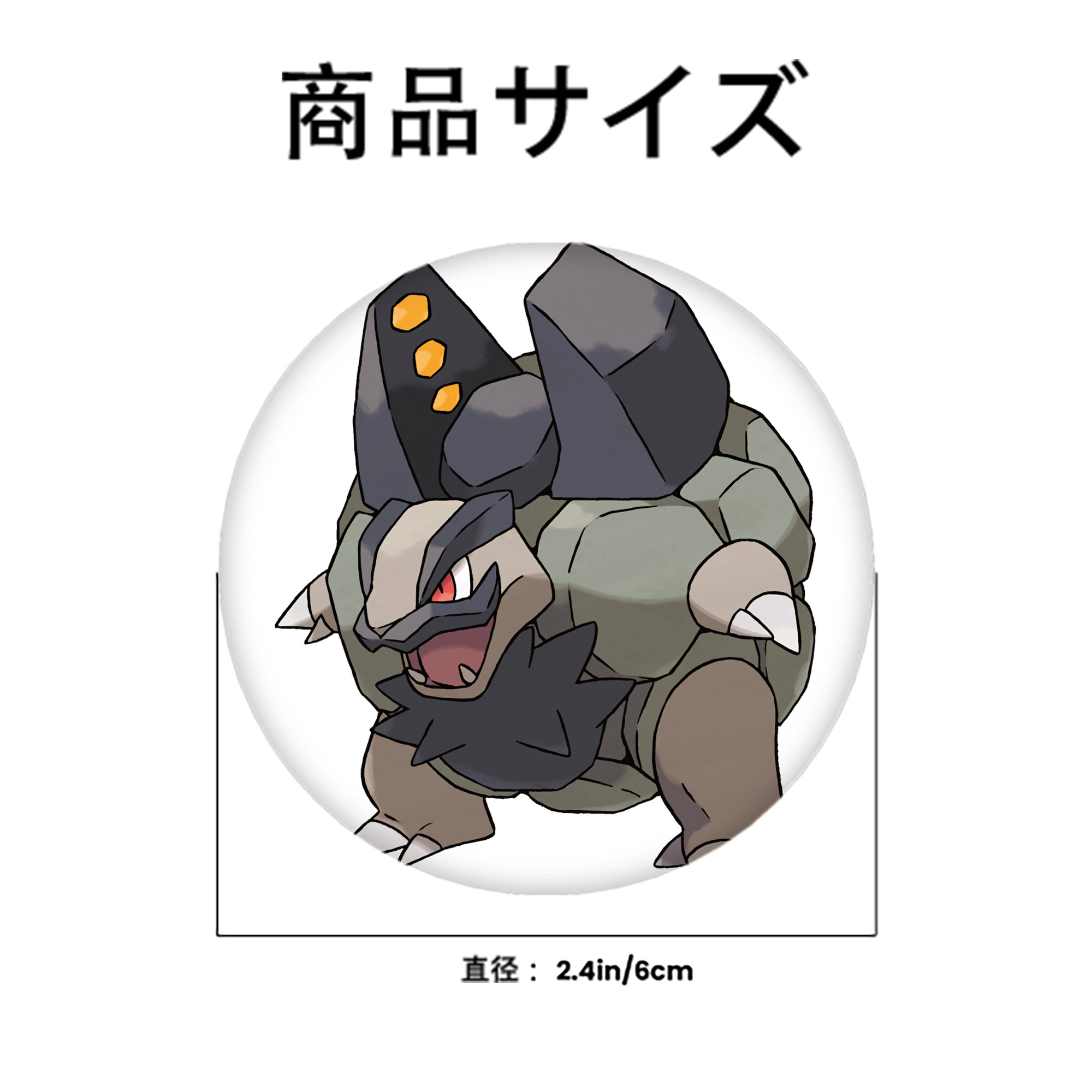 ポケットモンスター Pokémon 6cm 缶バッジ 複数セット