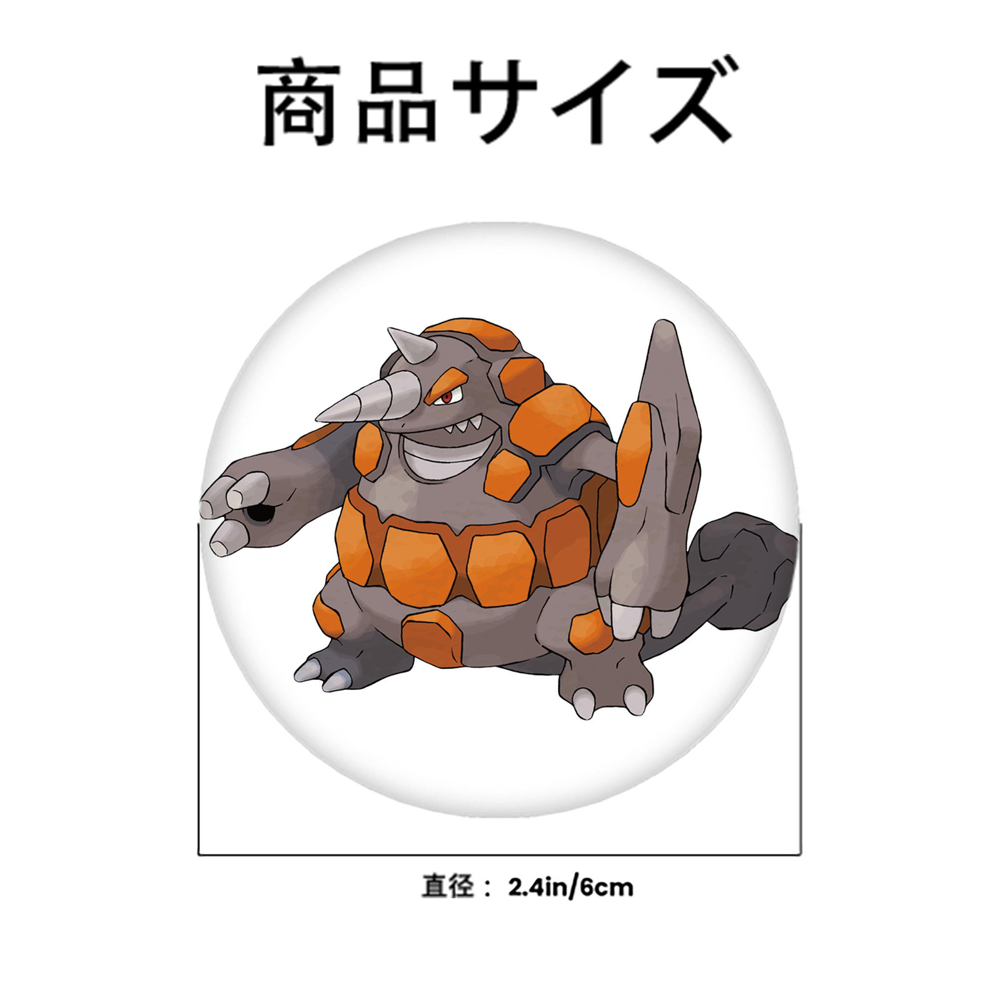 ポケットモンスター Pokémon 6cm 缶バッジ 複数セット