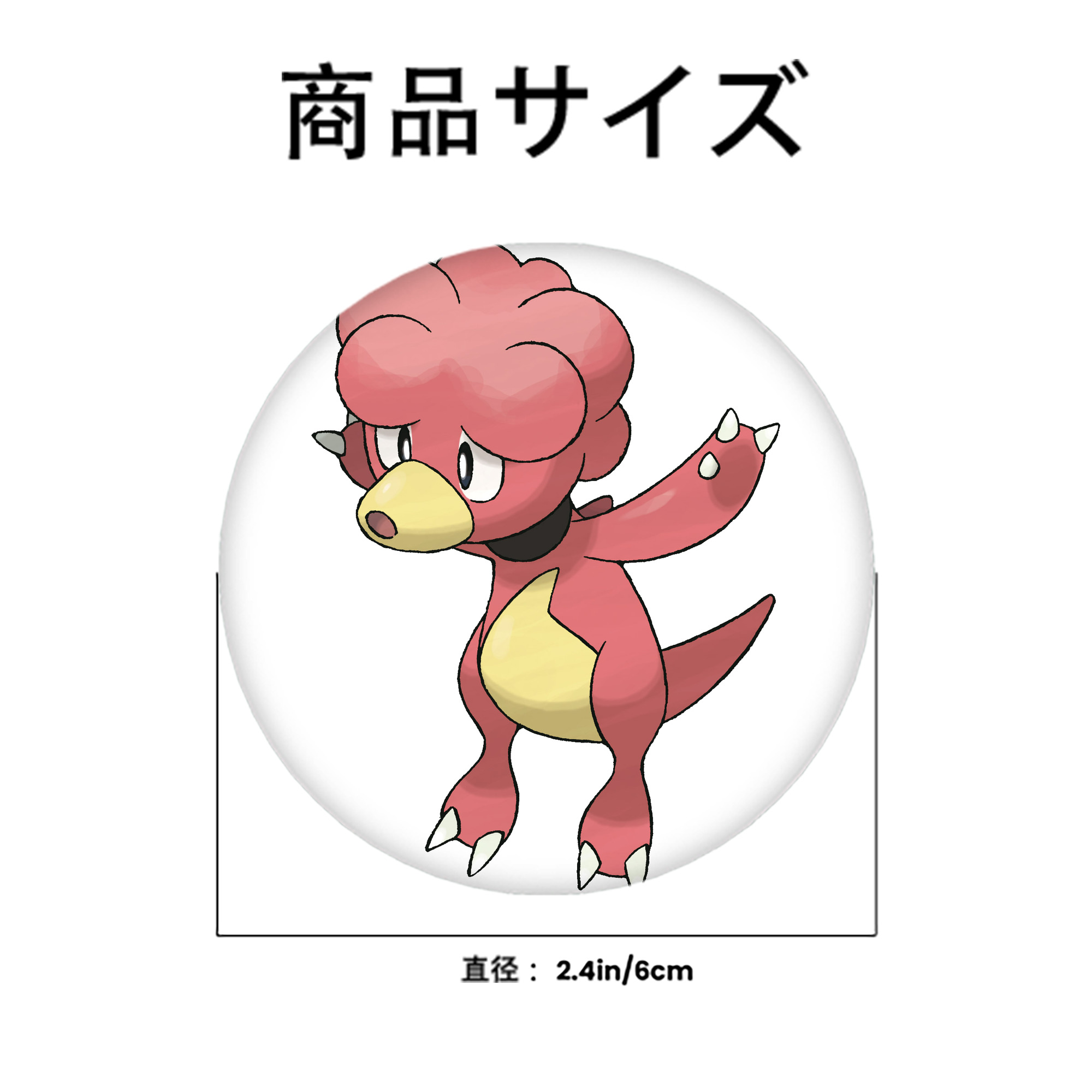 ポケットモンスター Pokémon 6cm 缶バッジ 複数セット