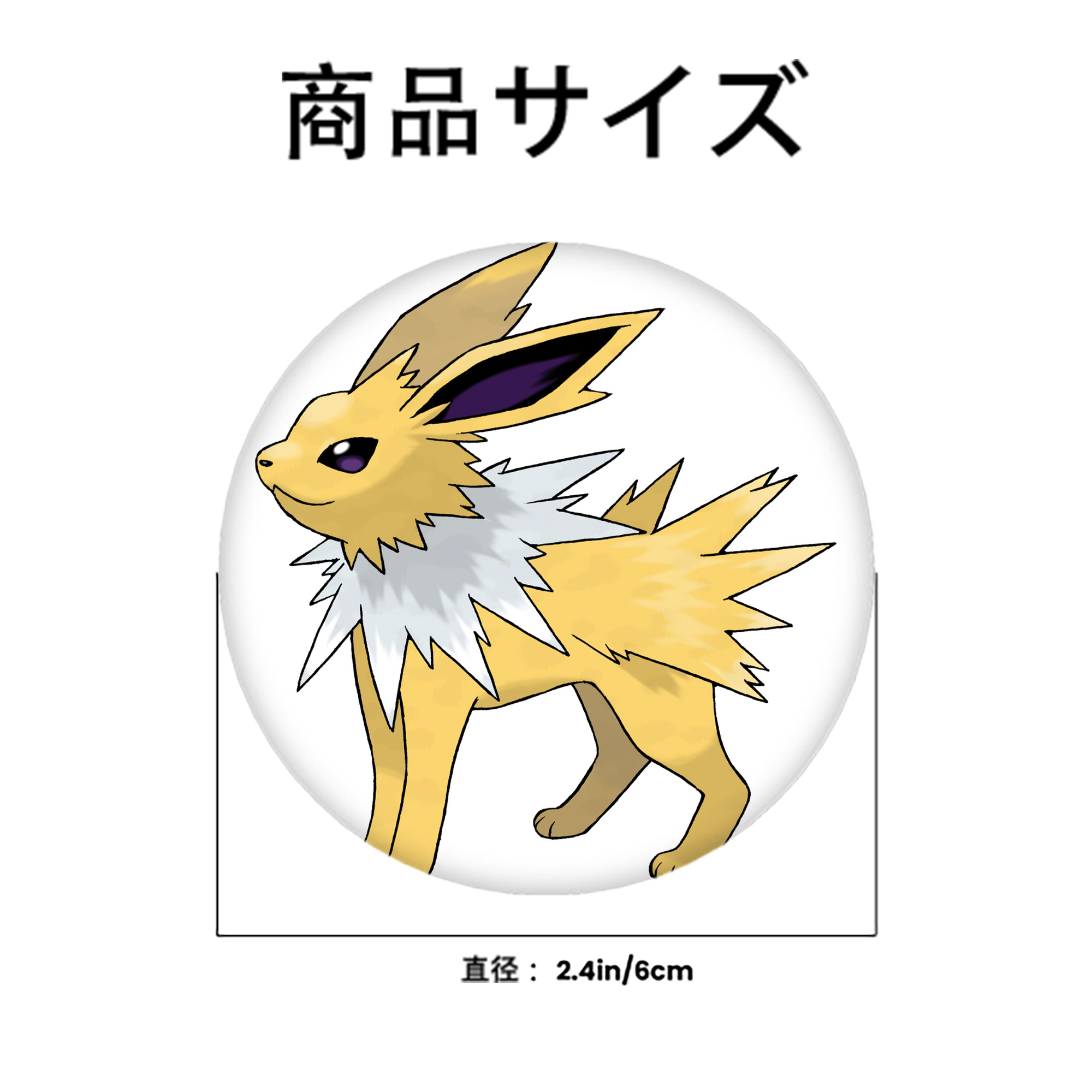 ポケットモンスター Pokémon 6cm 缶バッジ 複数セット