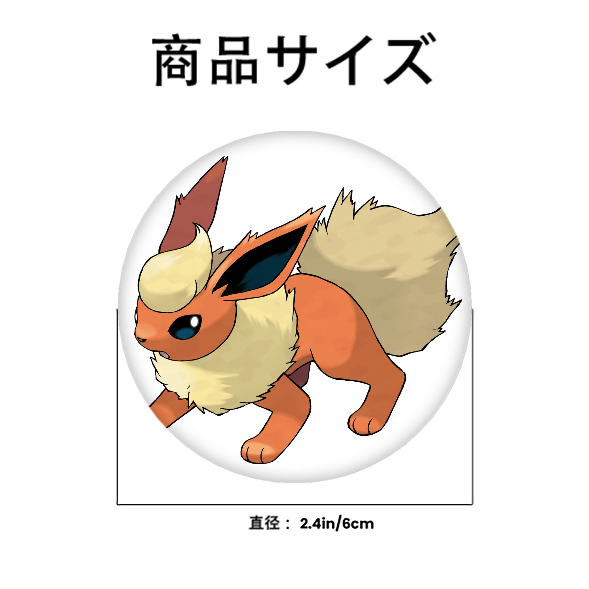 ポケットモンスター Pokémon 6cm 缶バッジ 複数セット