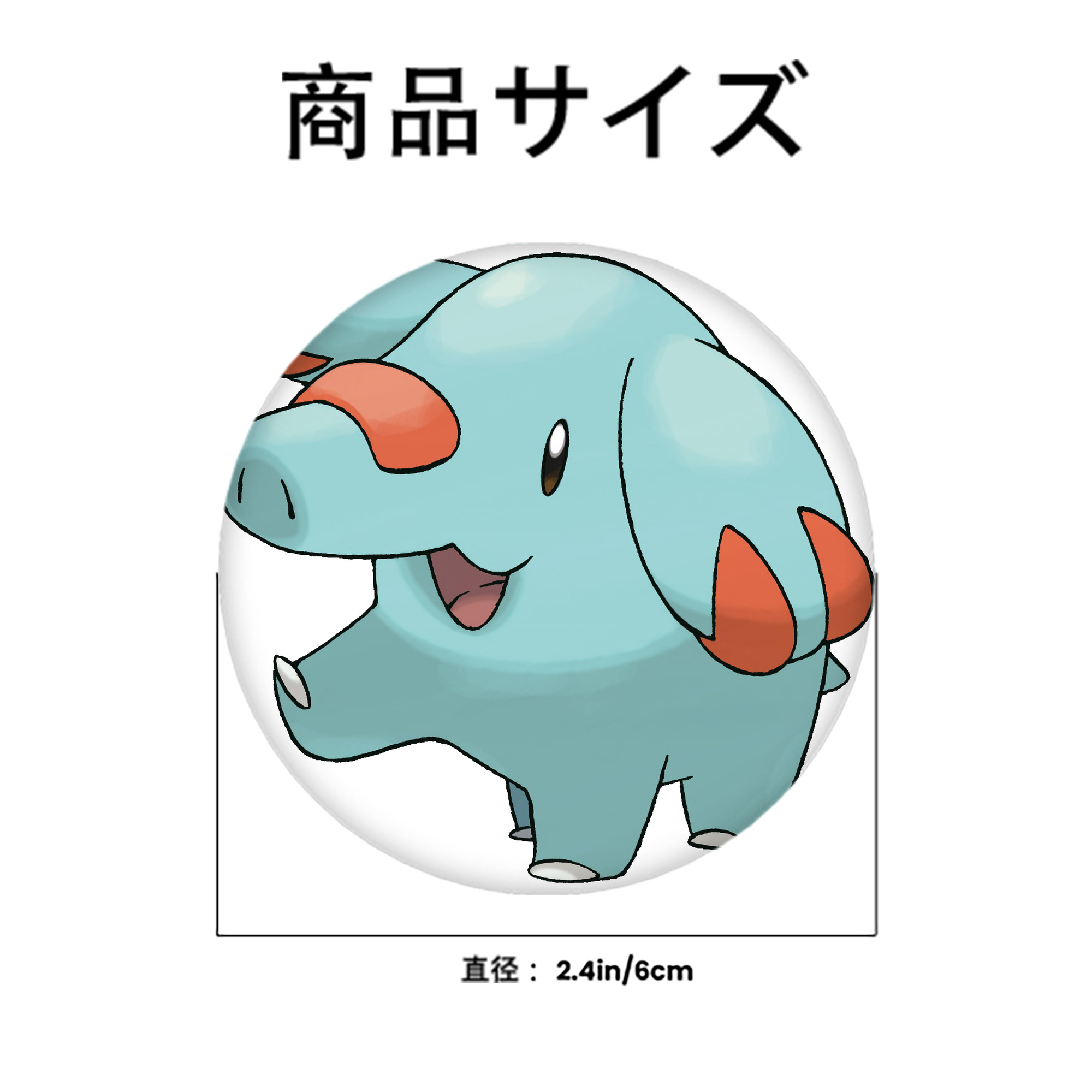 ポケットモンスター Pokémon 6cm 缶バッジ 複数セット