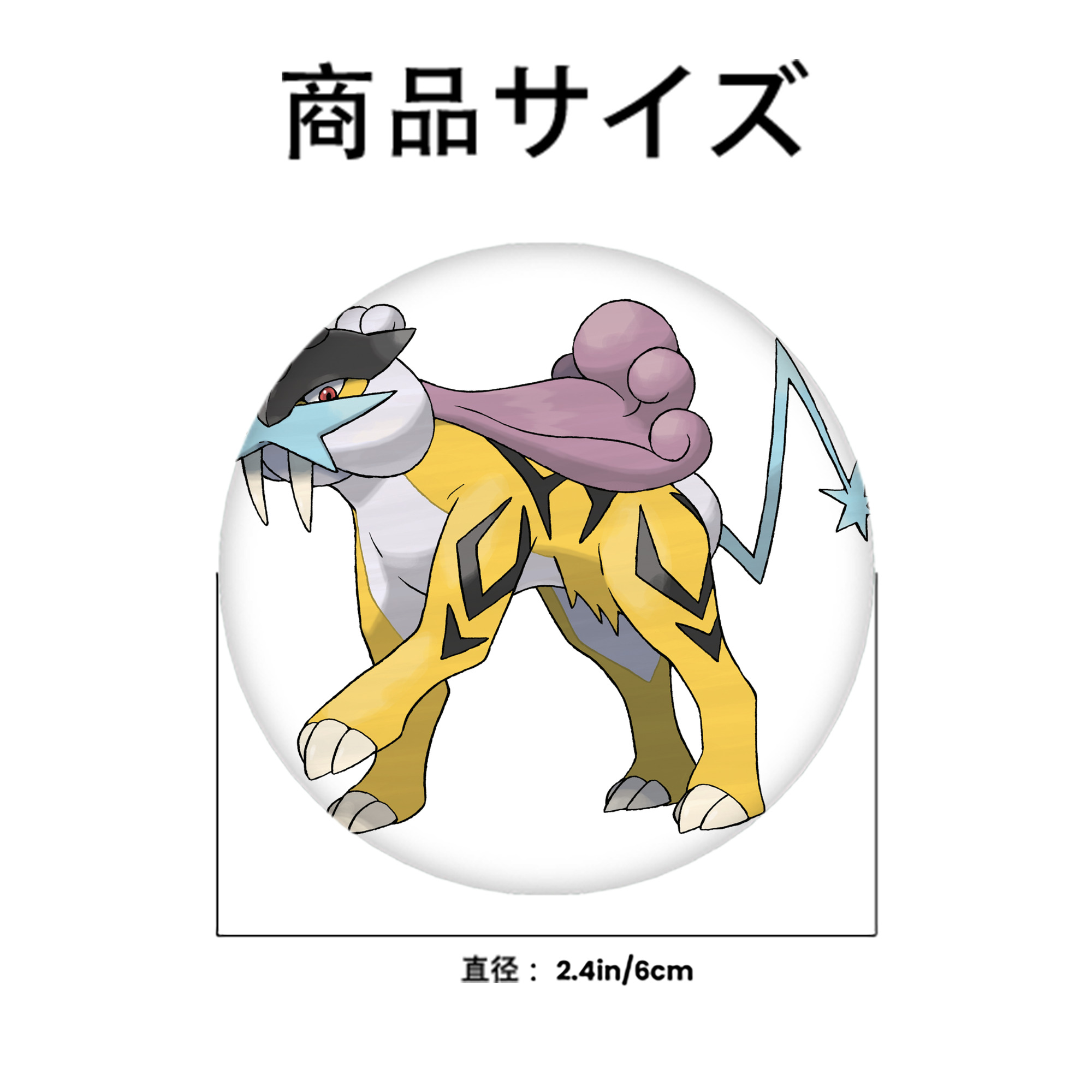 ポケットモンスター Pokémon 6cm 缶バッジ 複数セット
