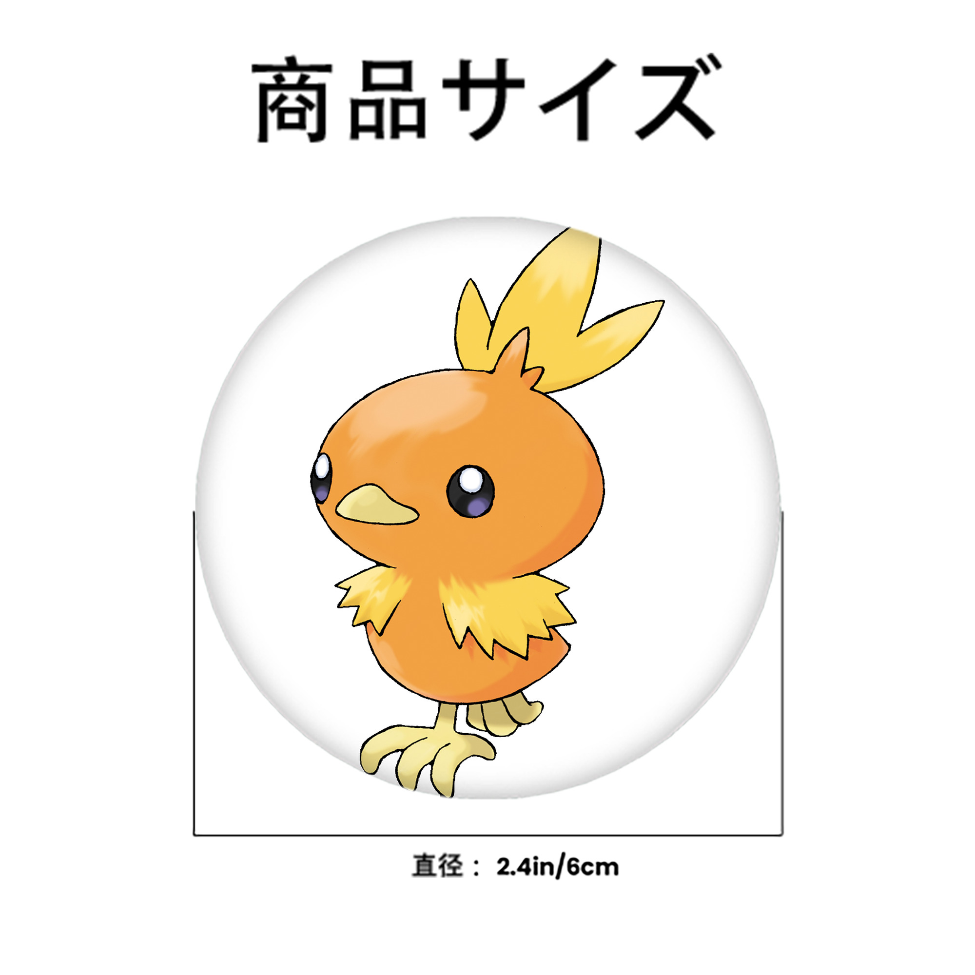 ポケットモンスター Pokémon 6cm 缶バッジ 複数セット