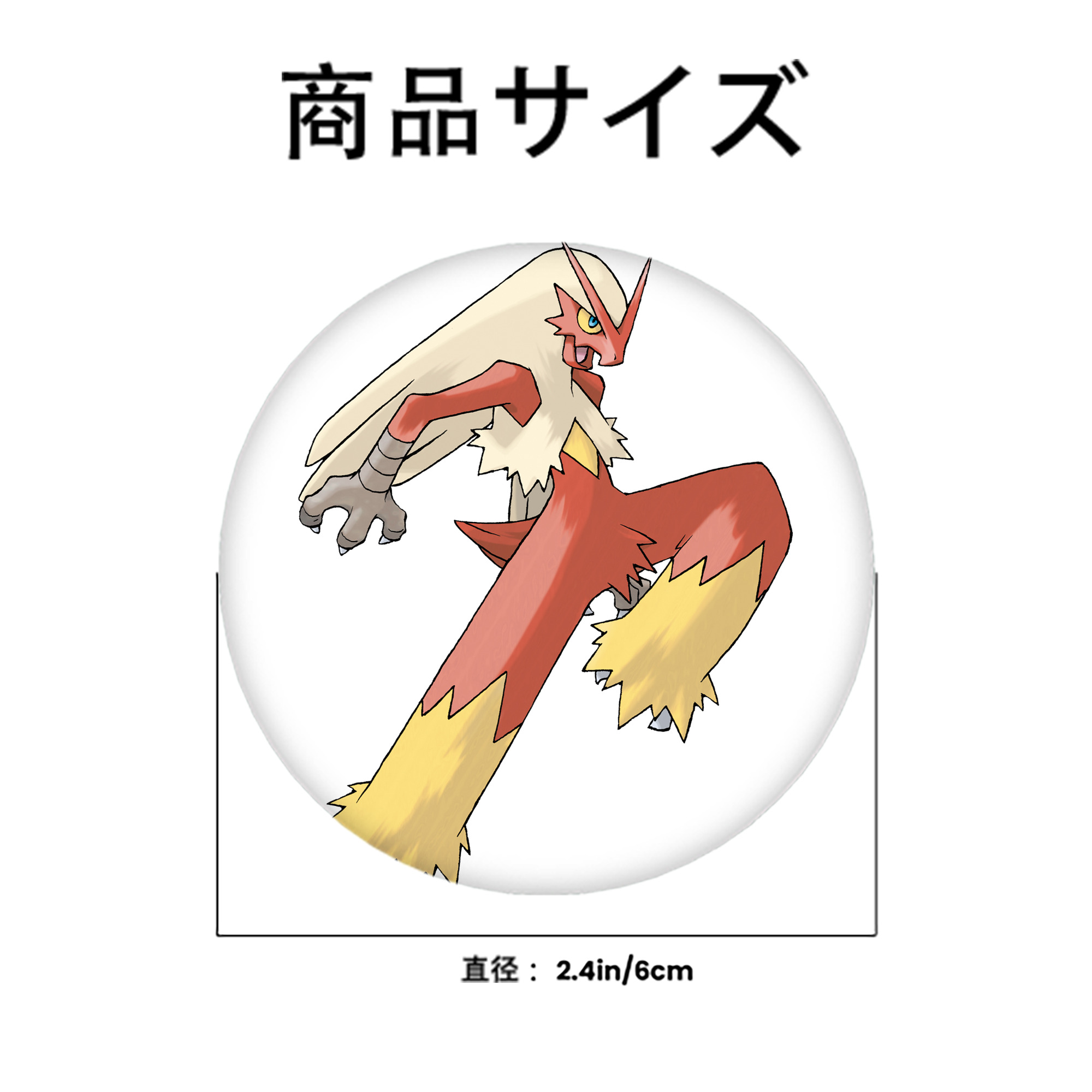 ポケットモンスター Pokémon 6cm 缶バッジ 複数セット