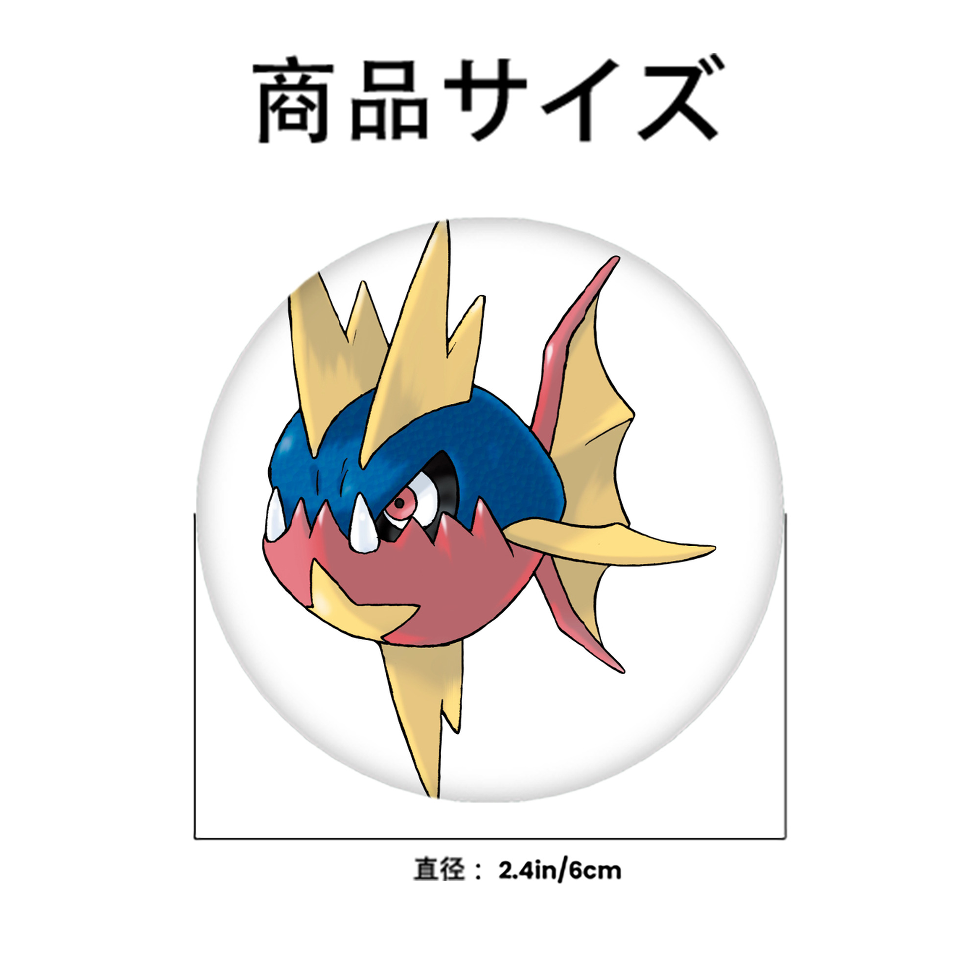 ポケットモンスター Pokémon 6cm 缶バッジ 複数セット