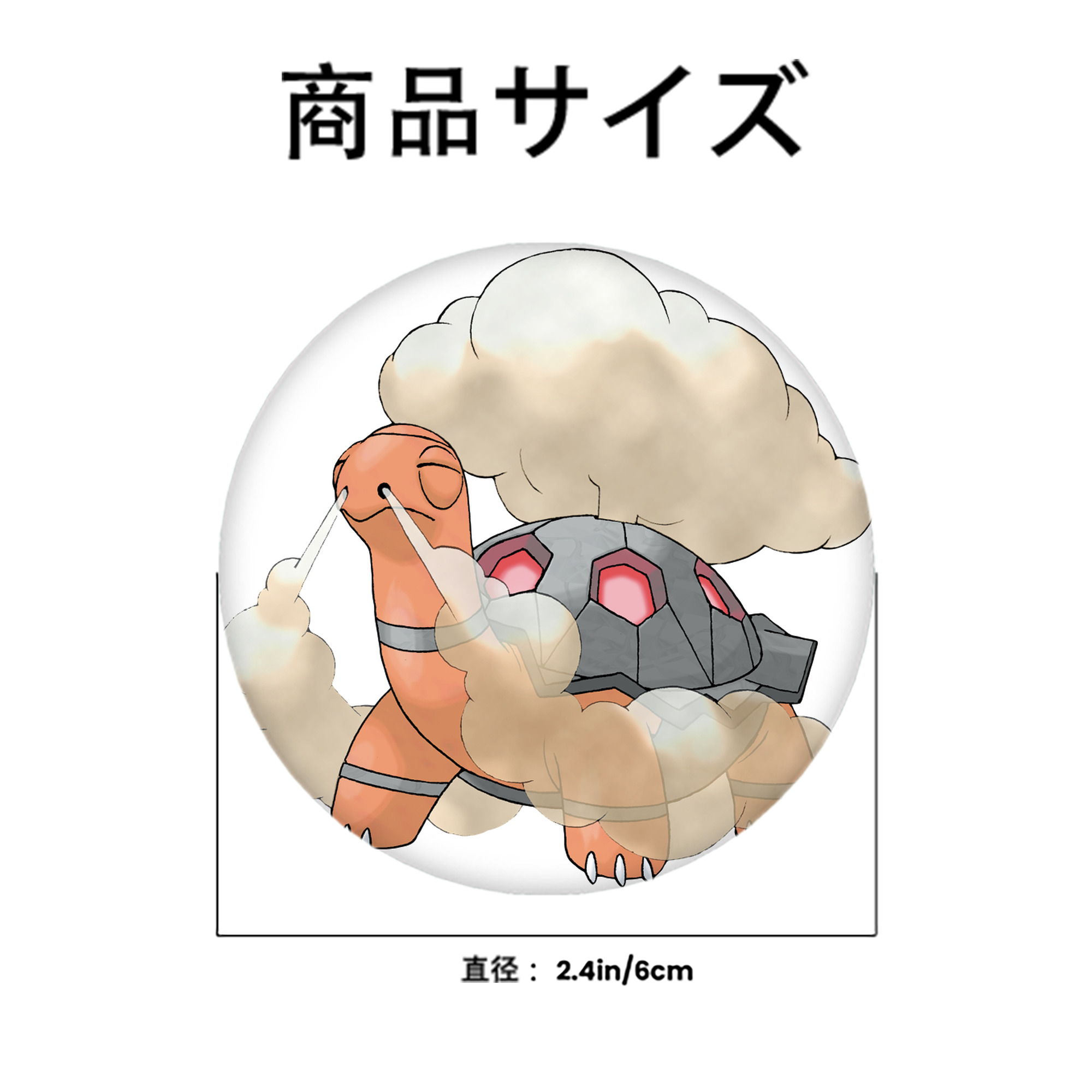 ポケットモンスター Pokémon 6cm 缶バッジ 複数セット