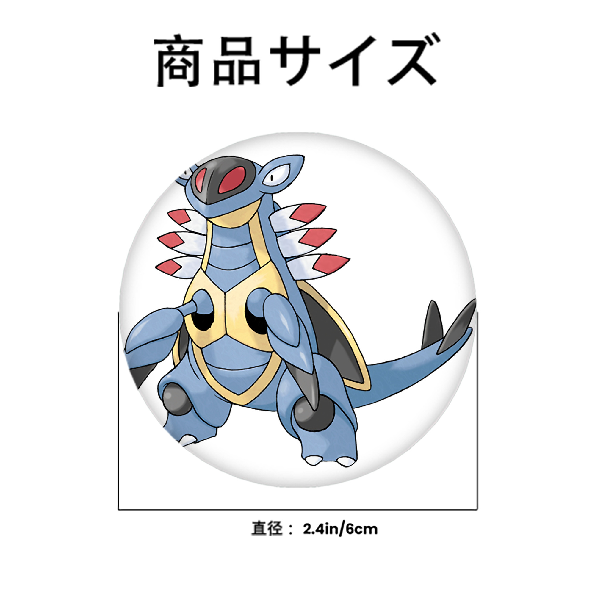 ポケットモンスター Pokémon 6cm 缶バッジ 複数セット
