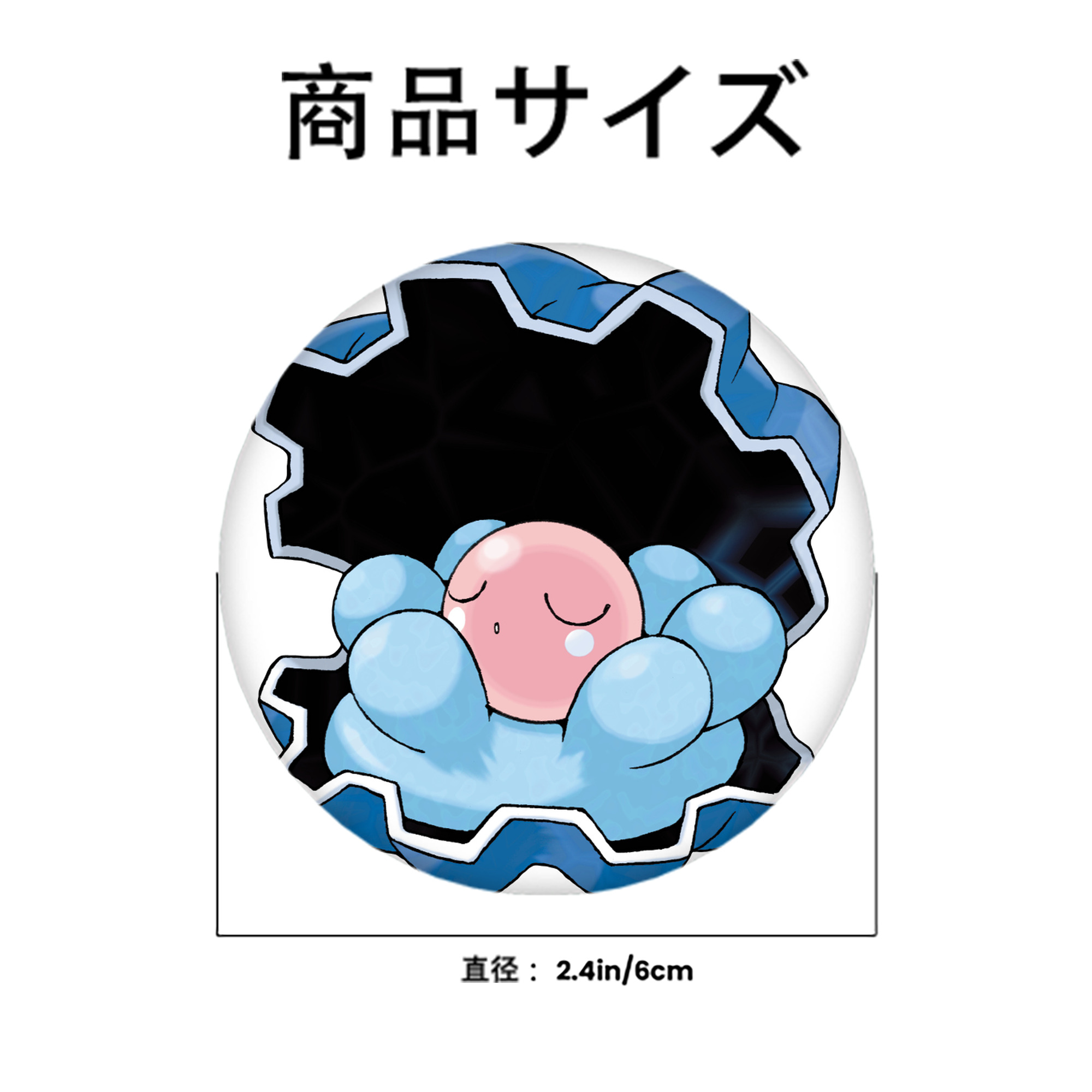 ポケットモンスター Pokémon 6cm 缶バッジ 複数セット