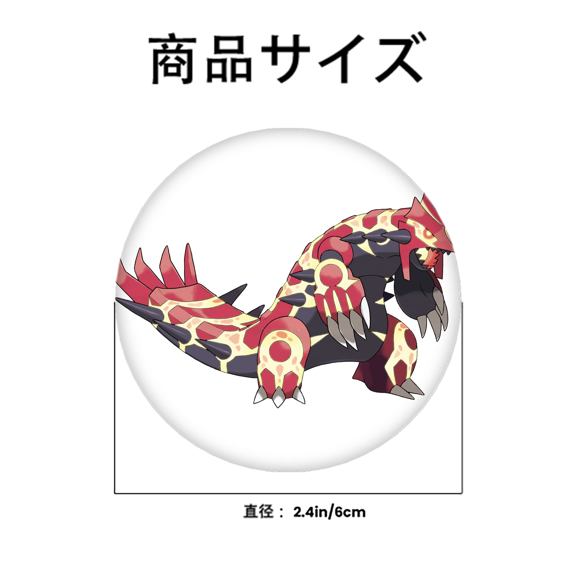 ポケットモンスター Pokémon 6cm 缶バッジ 複数セット