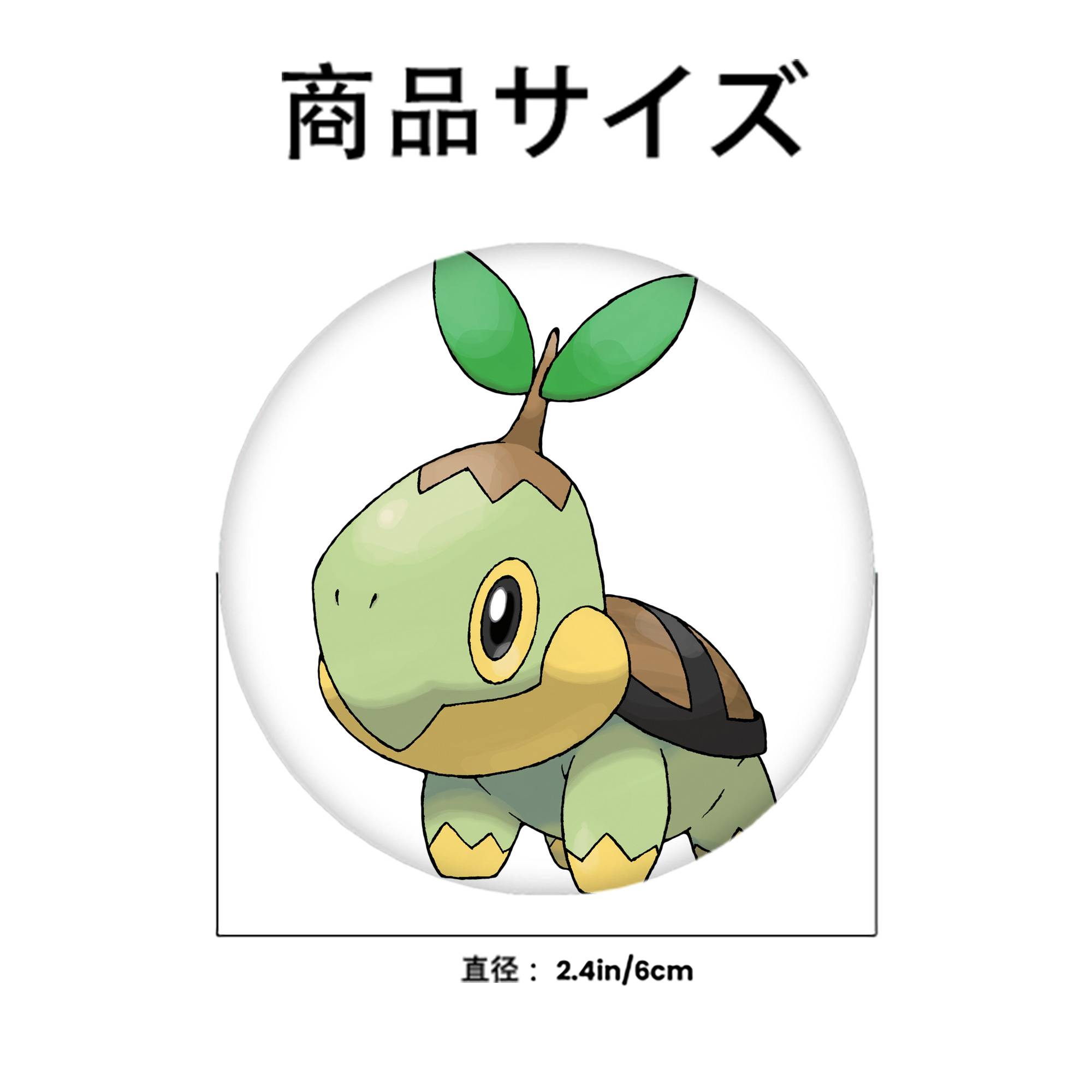 ポケットモンスター Pokémon 6cm 缶バッジ 複数セット