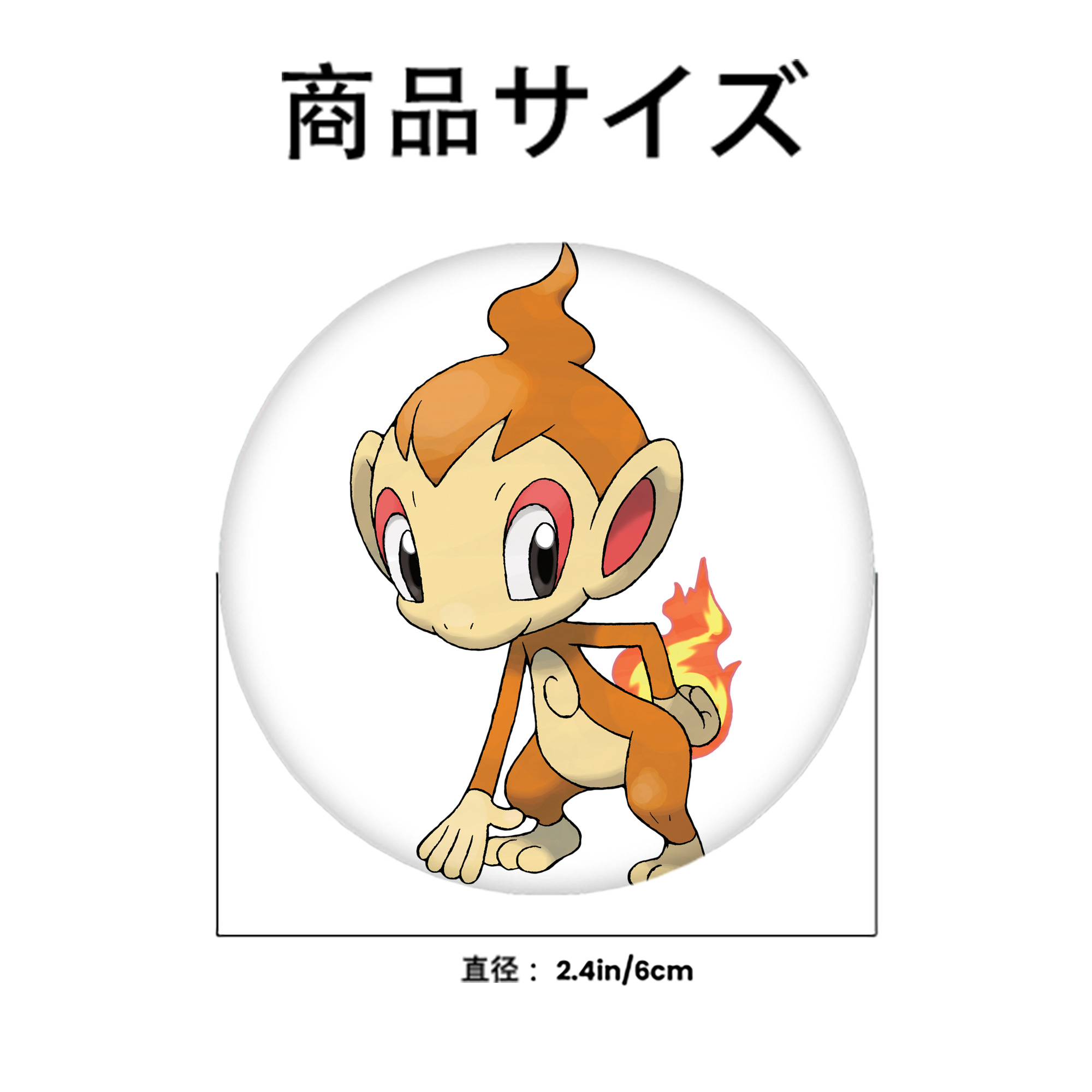 ポケットモンスター Pokémon 6cm 缶バッジ 複数セット