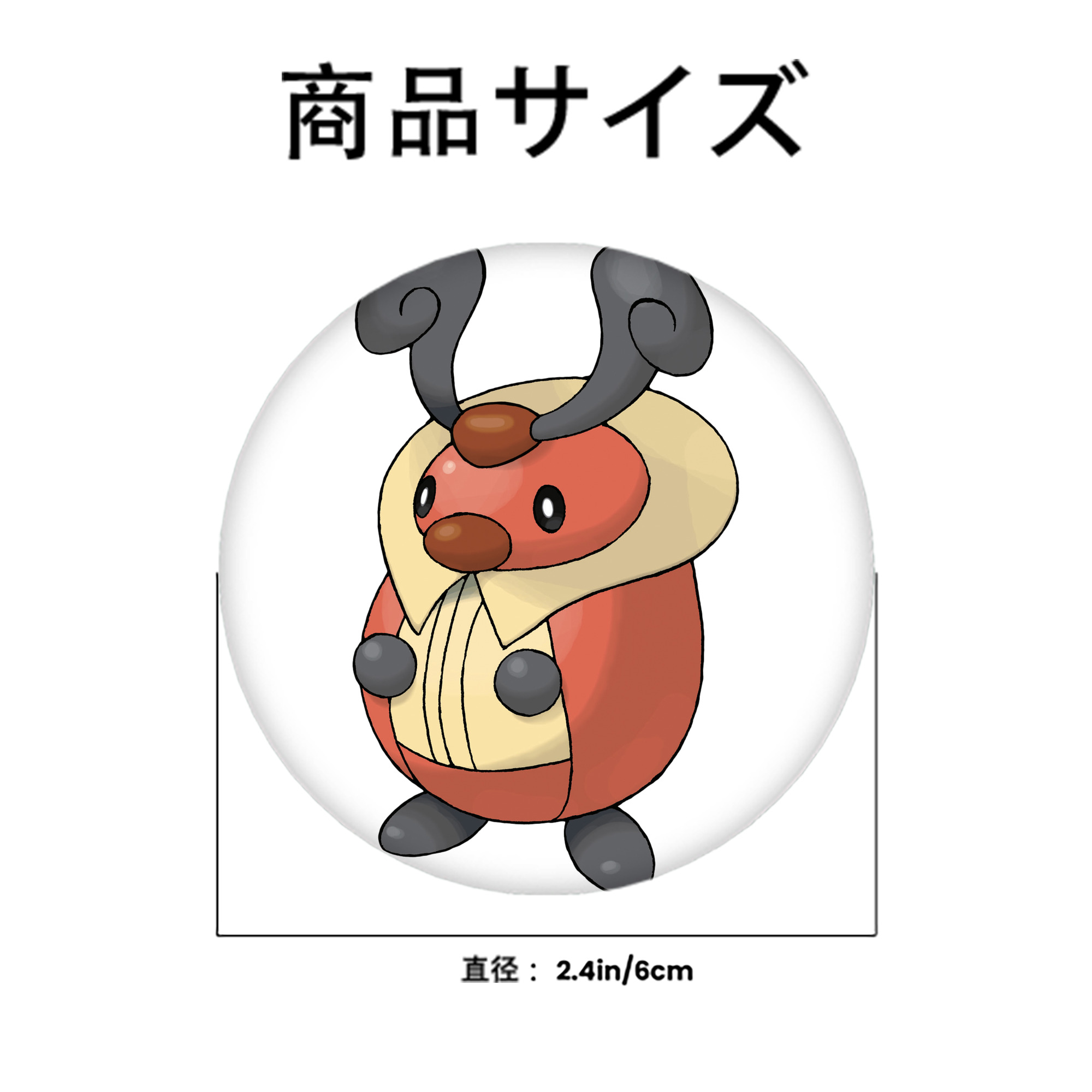 ポケットモンスター Pokémon 6cm 缶バッジ 複数セット